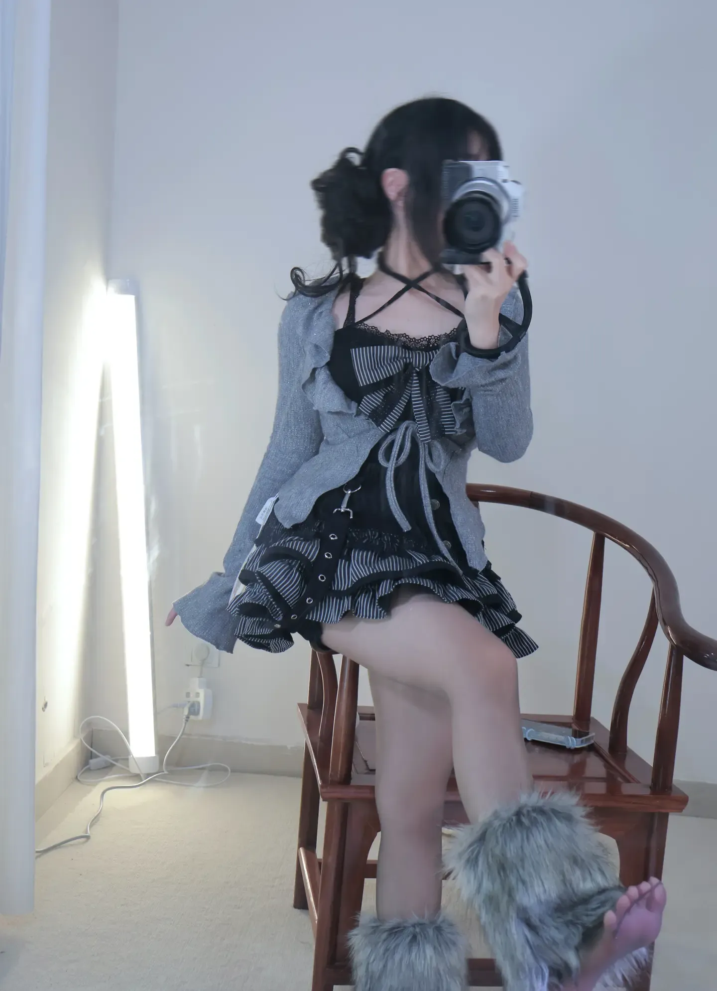 小羊蛋卷 暮色黑丝