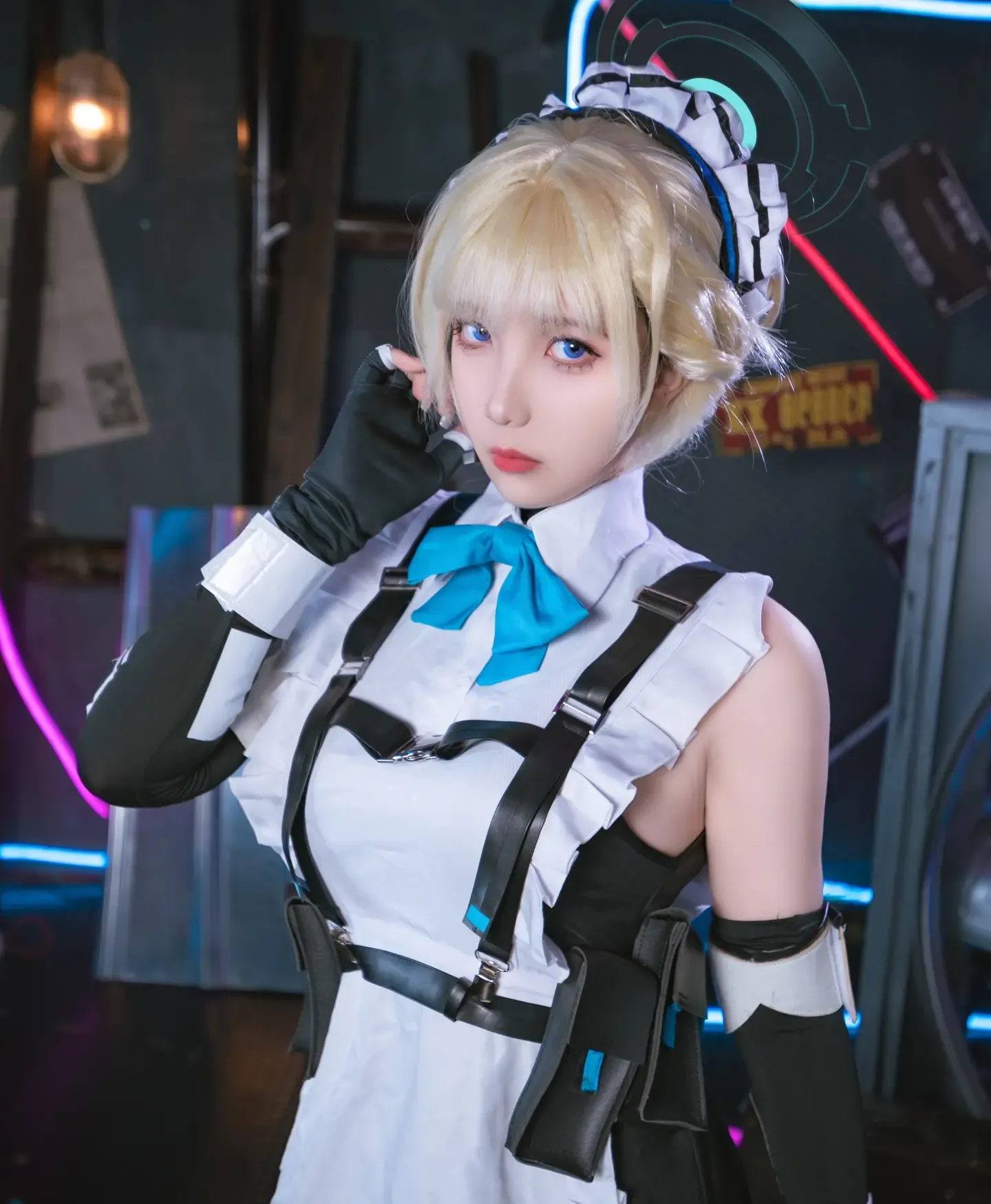 小和甜酒 碧蓝档案 飞鸟马时 女仆