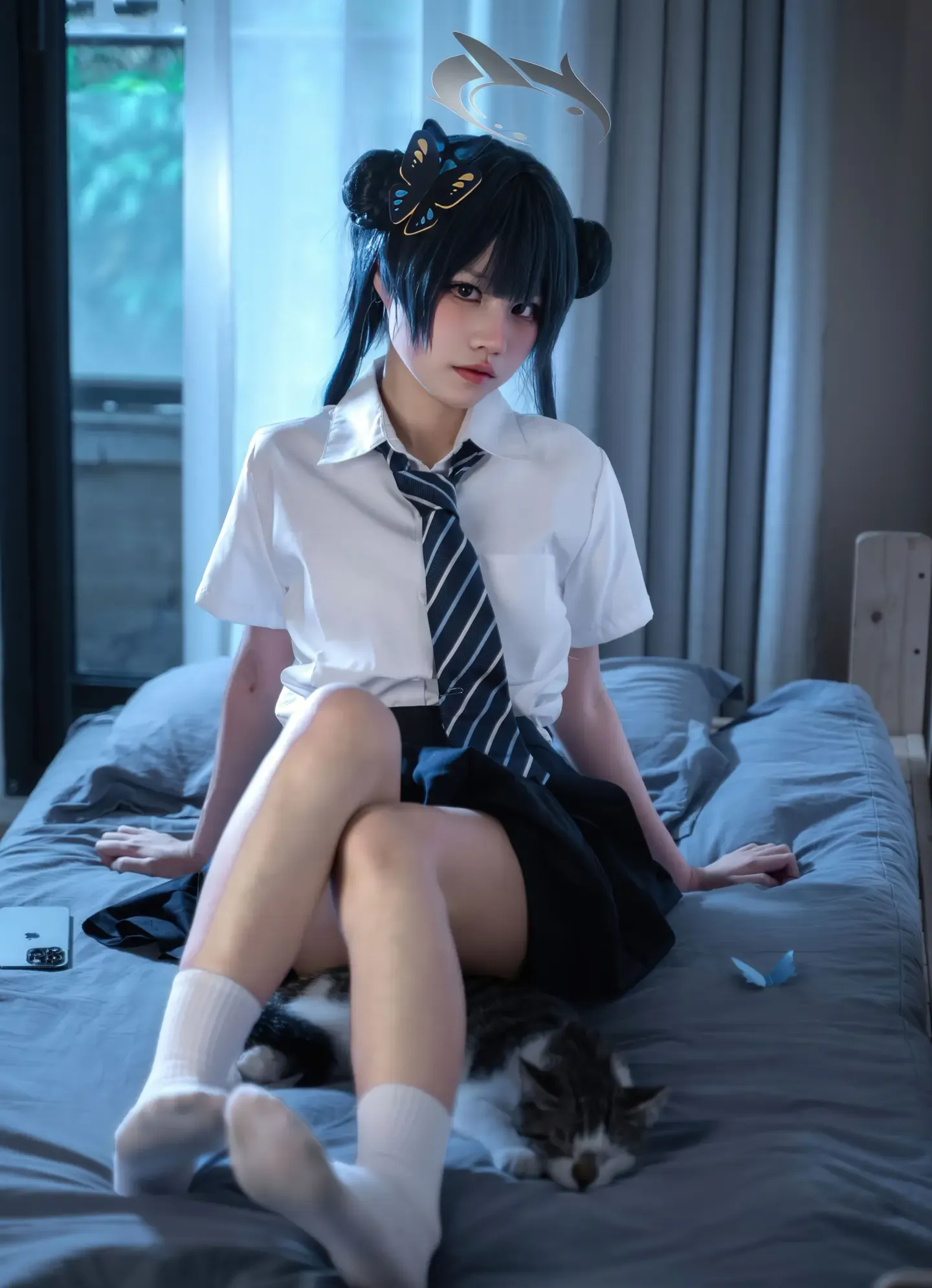 清水凪 碧蓝档案 龙华妃咲 JK