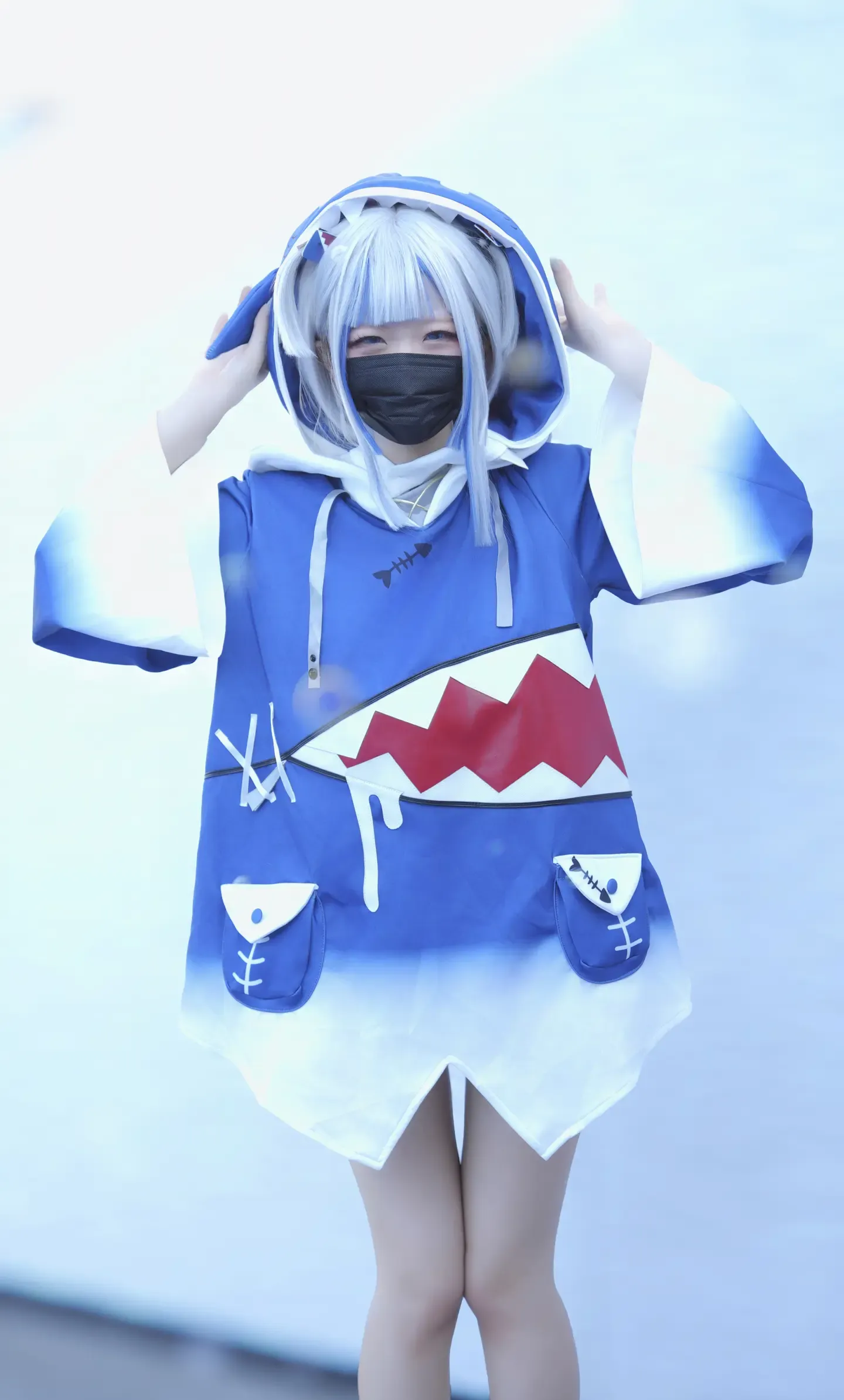 はむ 甘噛みはむちゃん ぐらぐらキュート ちびサメの水遊び がうるぐら