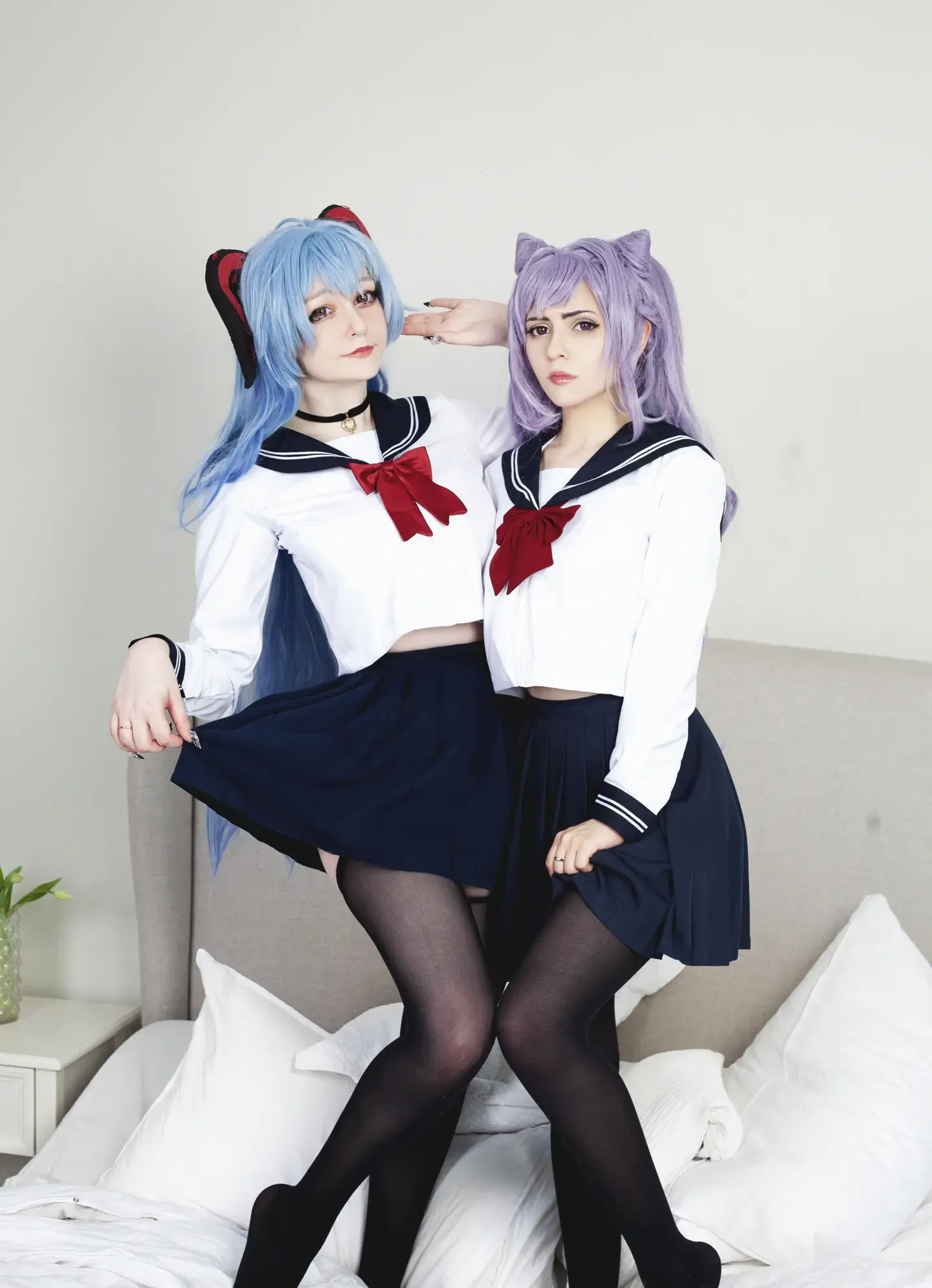 Kamelya Schoolgirl Ganyu Keqing