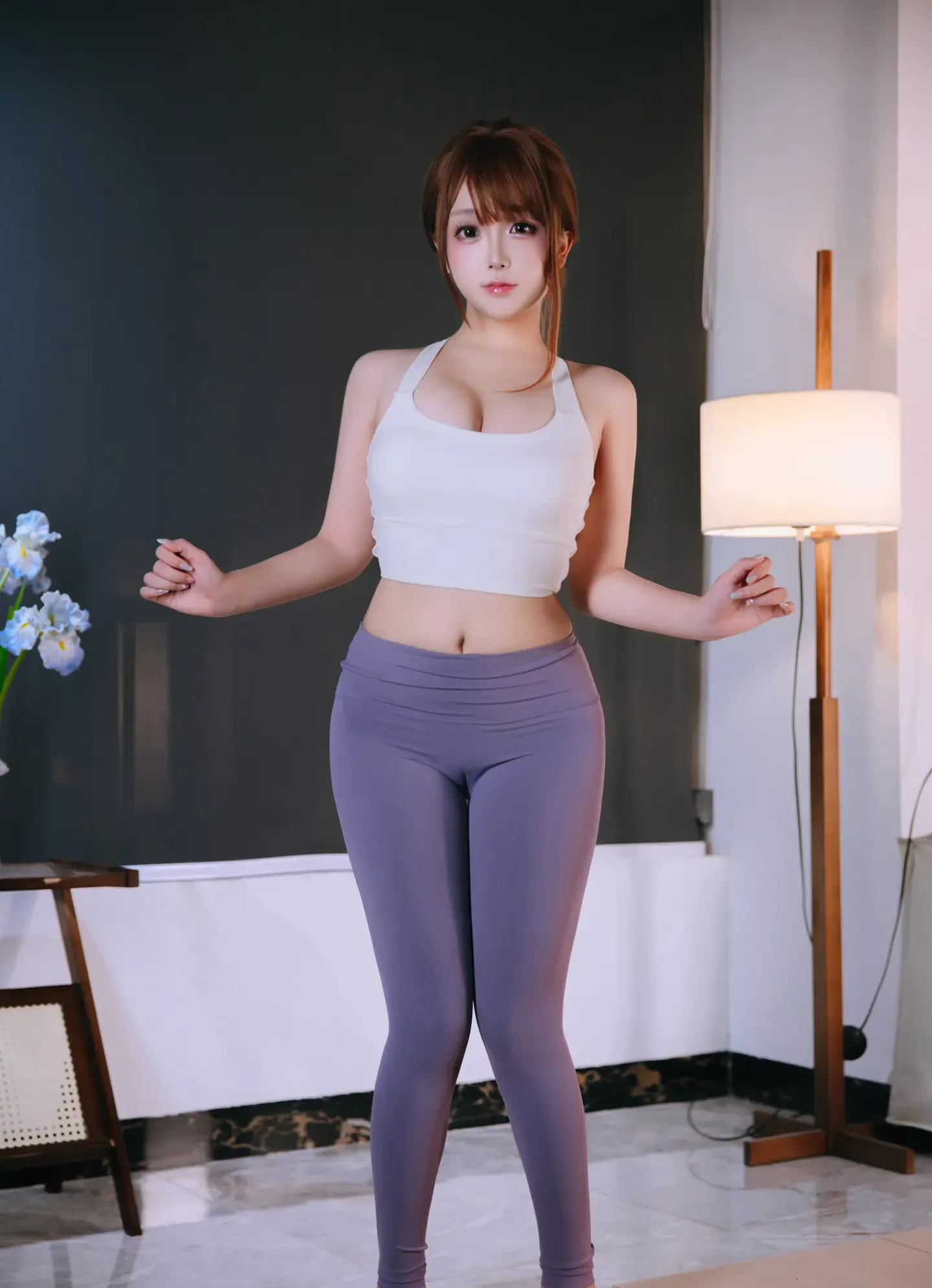 日奈娇 瑜伽训练