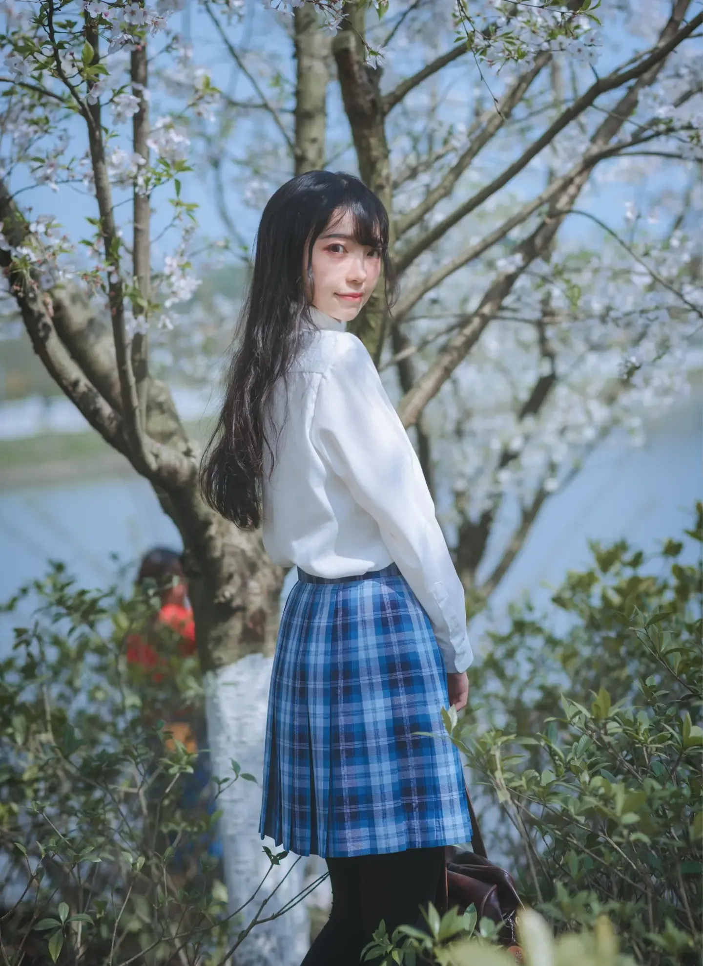 拿相机的执义 阿浔浔 JK少女日记 樱与春③