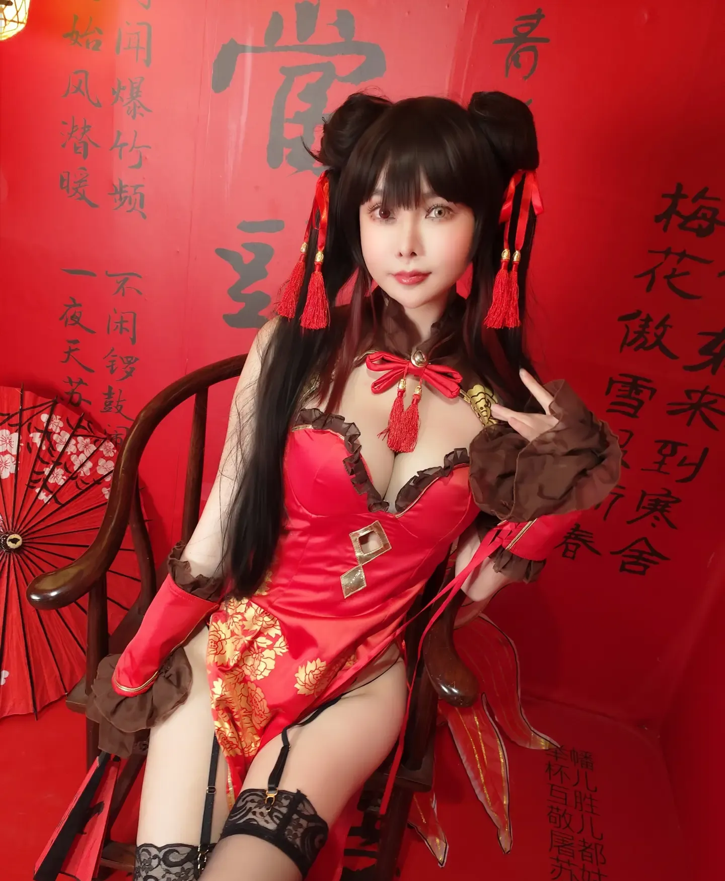 亚马逊鲶鱼 约会大作战 时崎狂三 旗袍