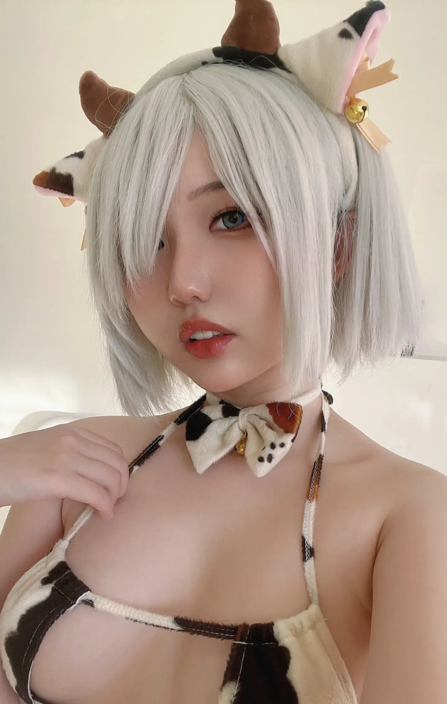 Peachuu 2B cowkini