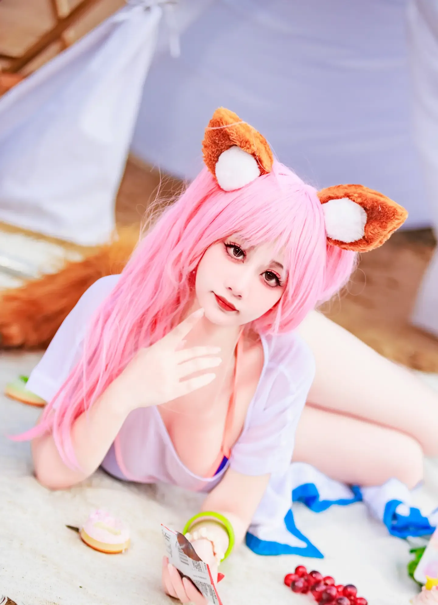 阿雪雪 FGO 玉藻前 泳装