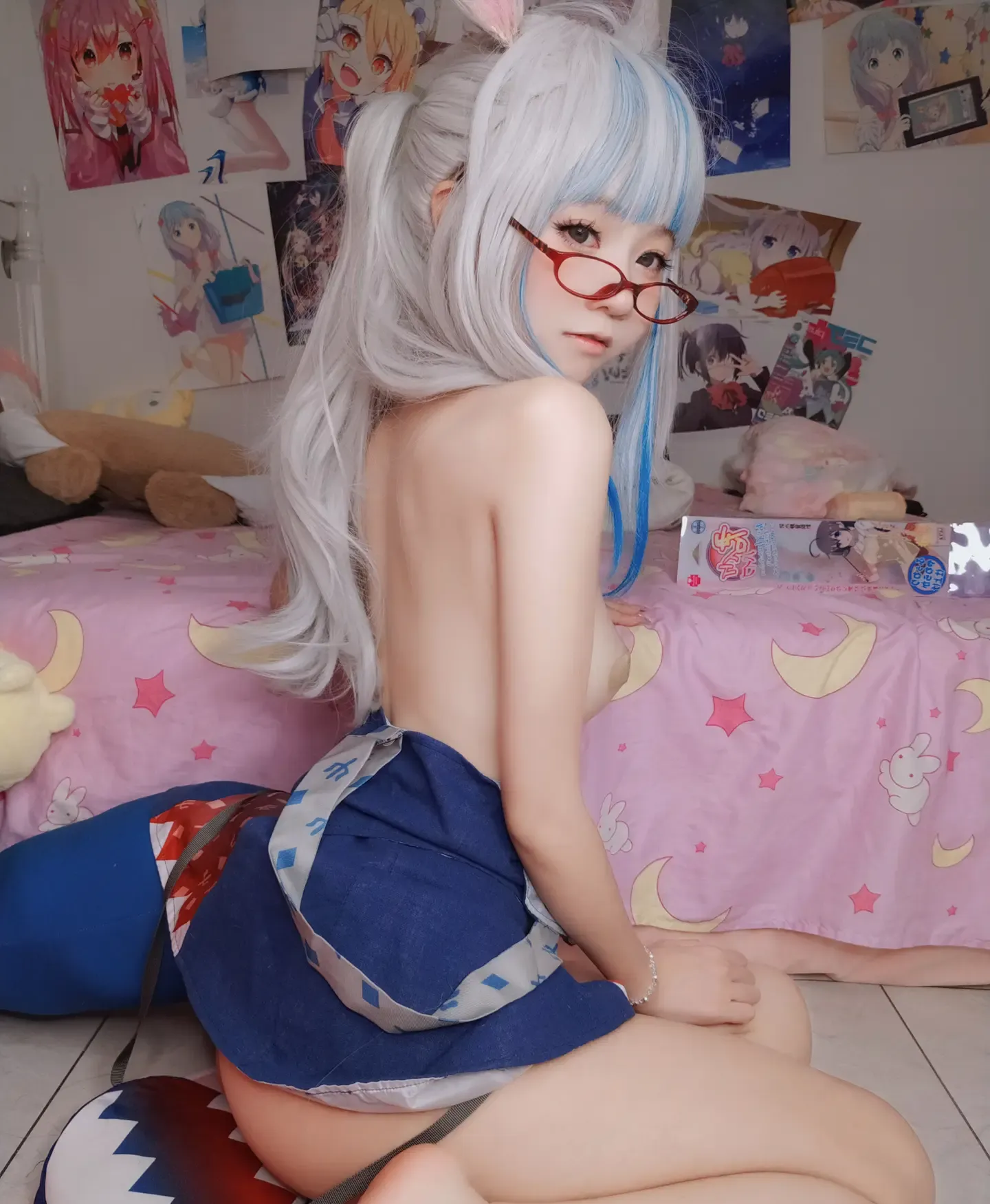 软妹摇摇乐 Fantia 2024年1月 GawrGura 续