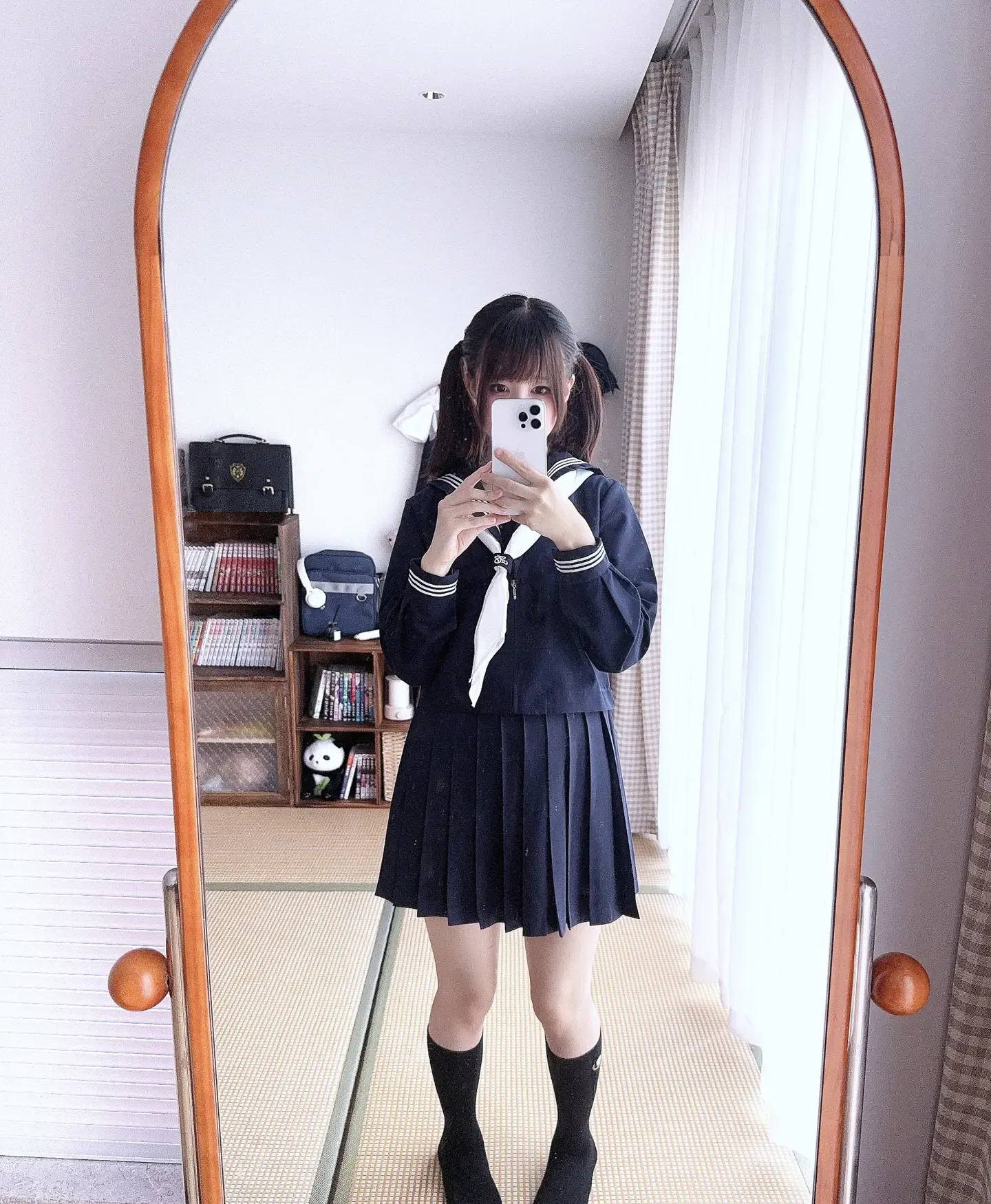 Nagisa魔物喵 Fantia 202506 セーラー服