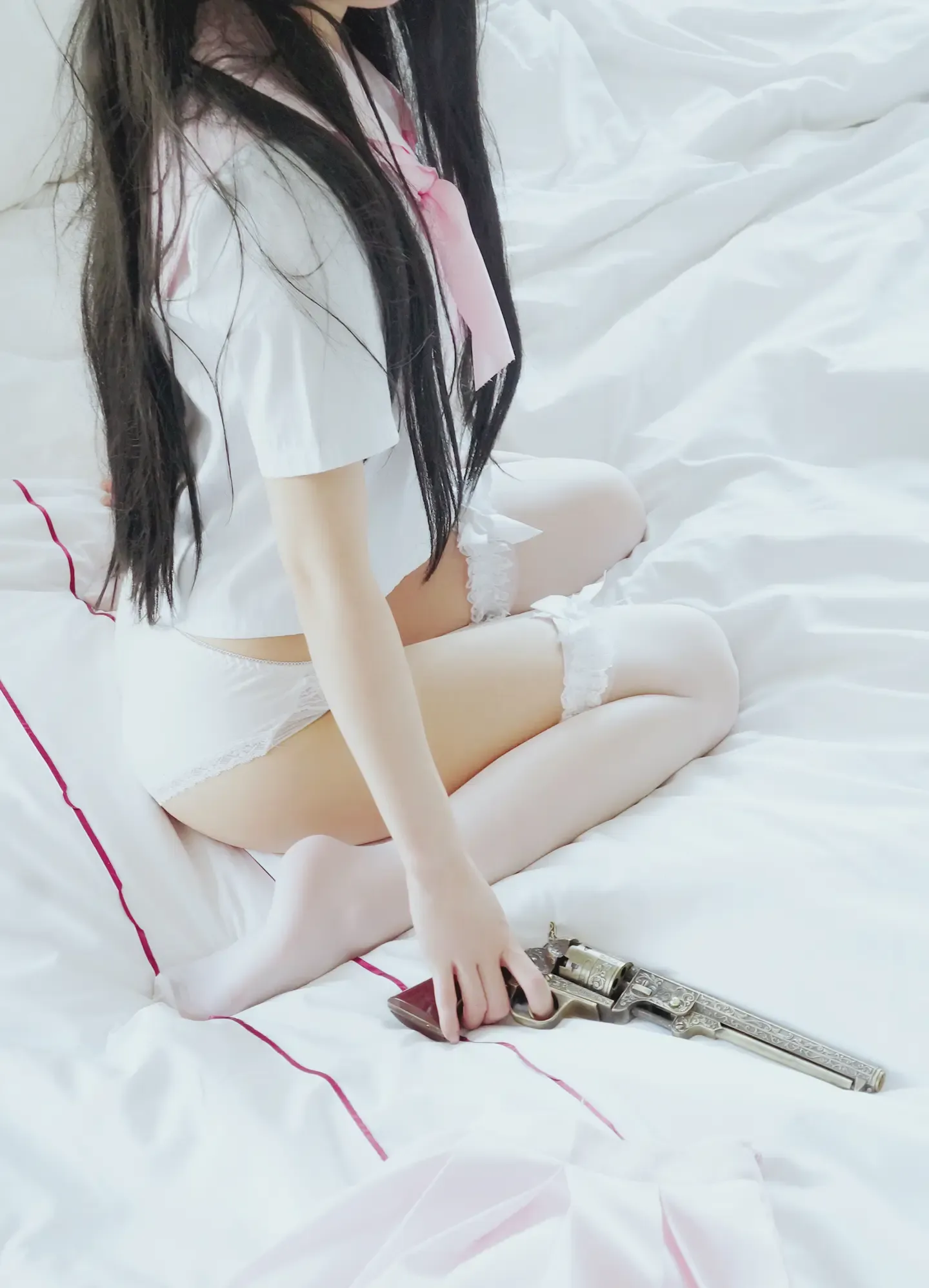 猫耳布丁 JK红绳