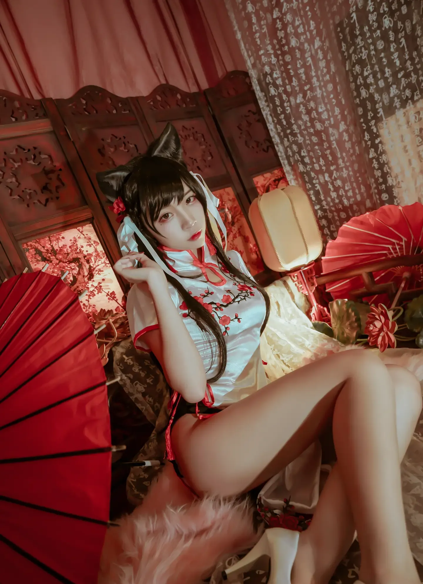 二佐Nisa 碧蓝航线 爱宕旗袍