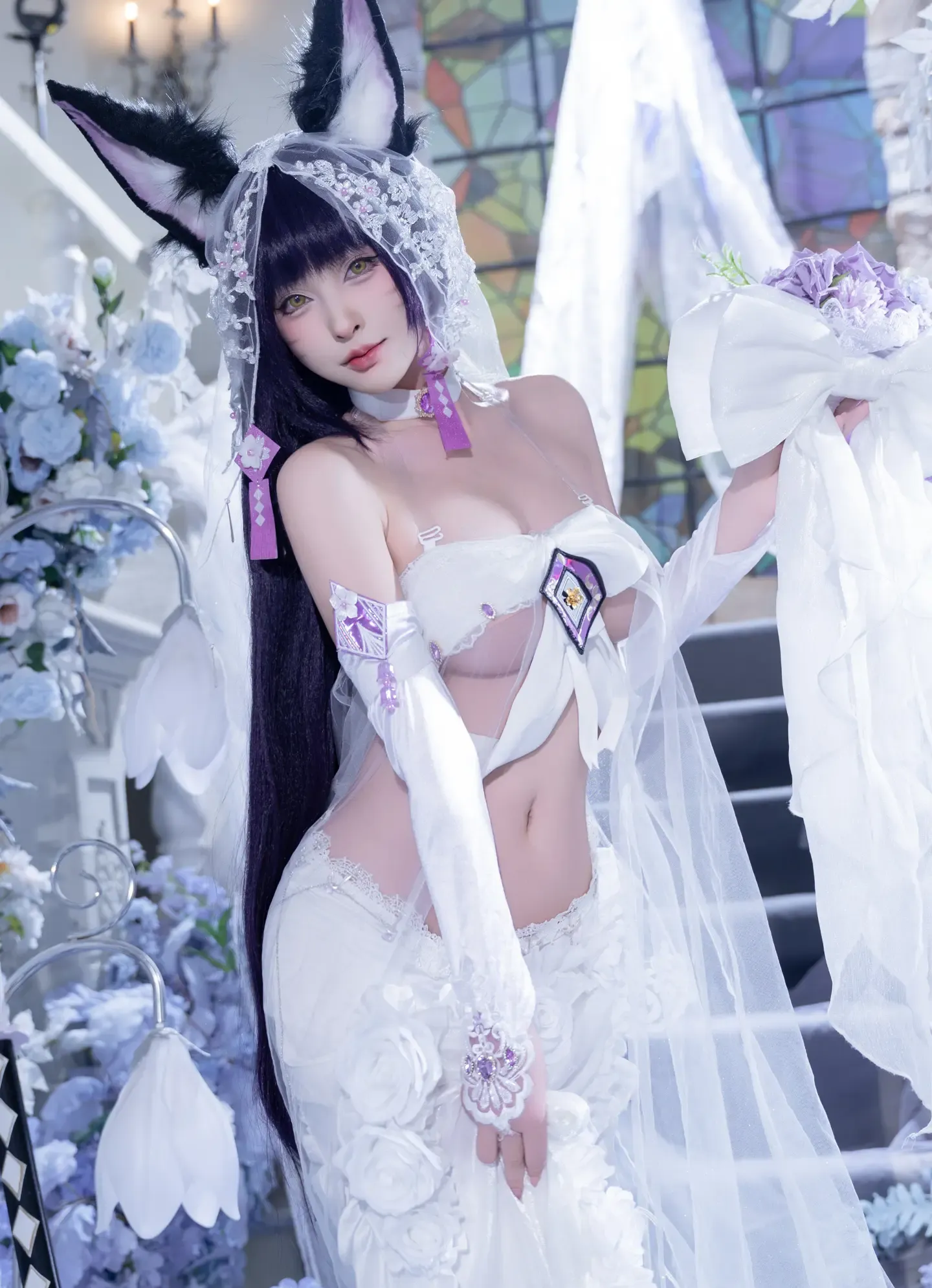 清水由乃 碧蓝航线 武藏 紫藤花