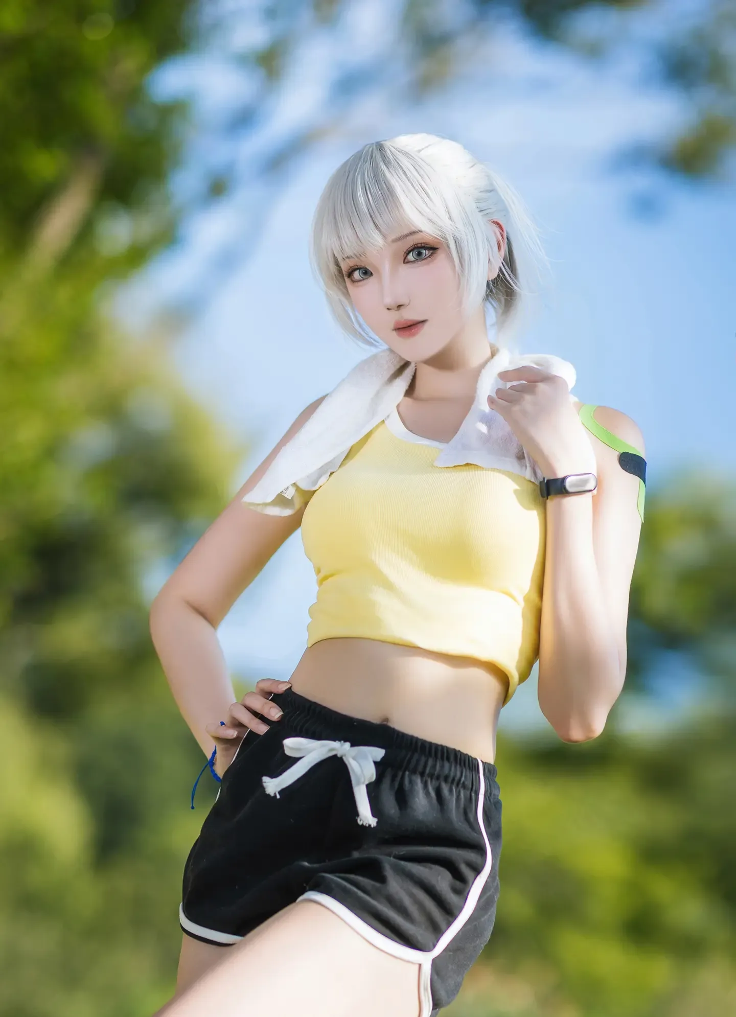 瓜希酱 灵笼 白月魁 运动服