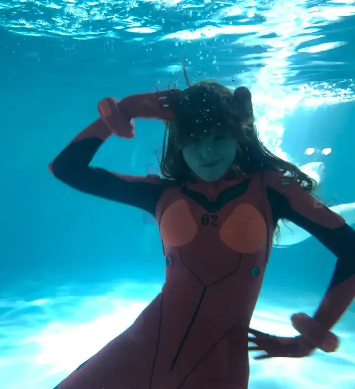 ShiroganeSama Asuka Underwater