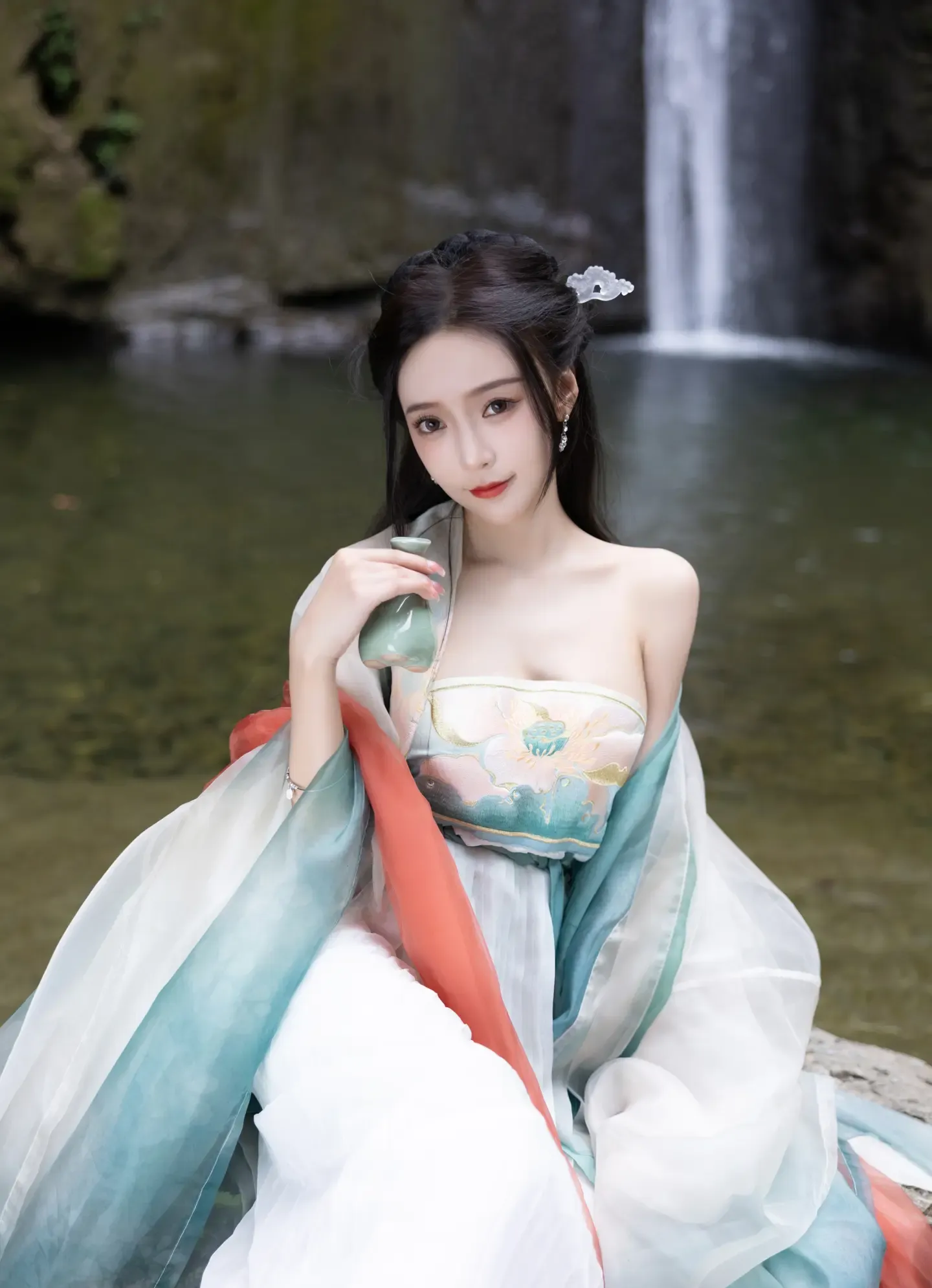 王馨瑶 绿色古装