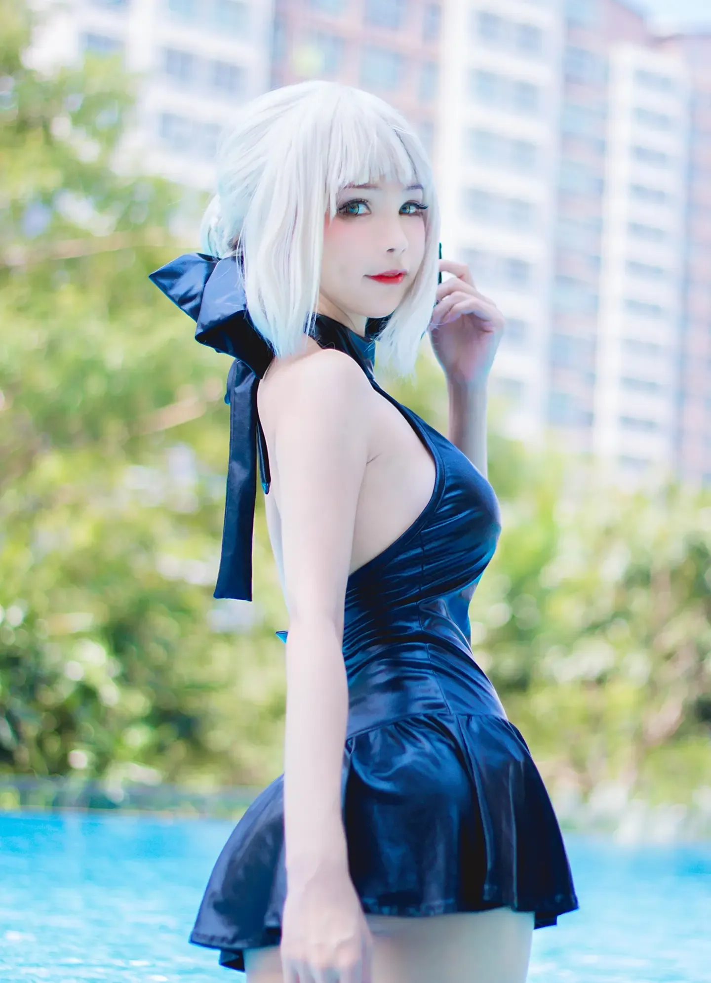 Kitkat9 Saber Alter Swim Suit