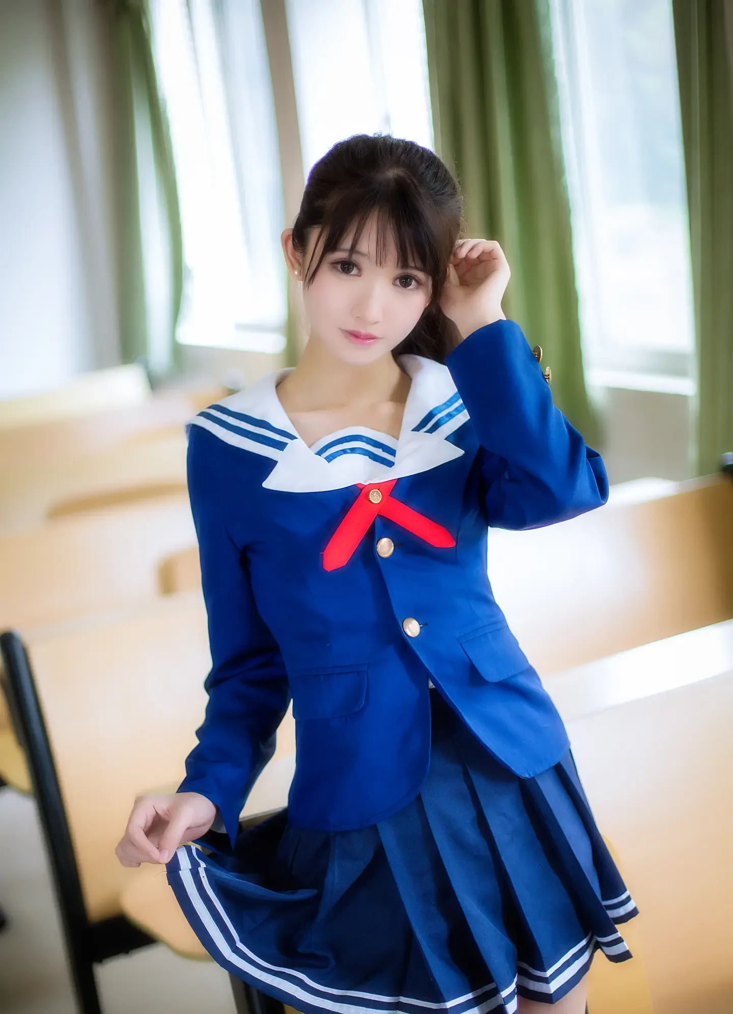 鳗鱼霏儿 圣人惠 校服