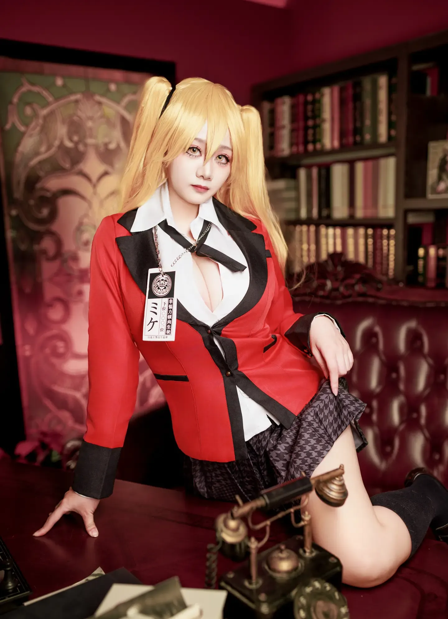阿雪雪 狂赌之渊 早乙女芽亚里 制服