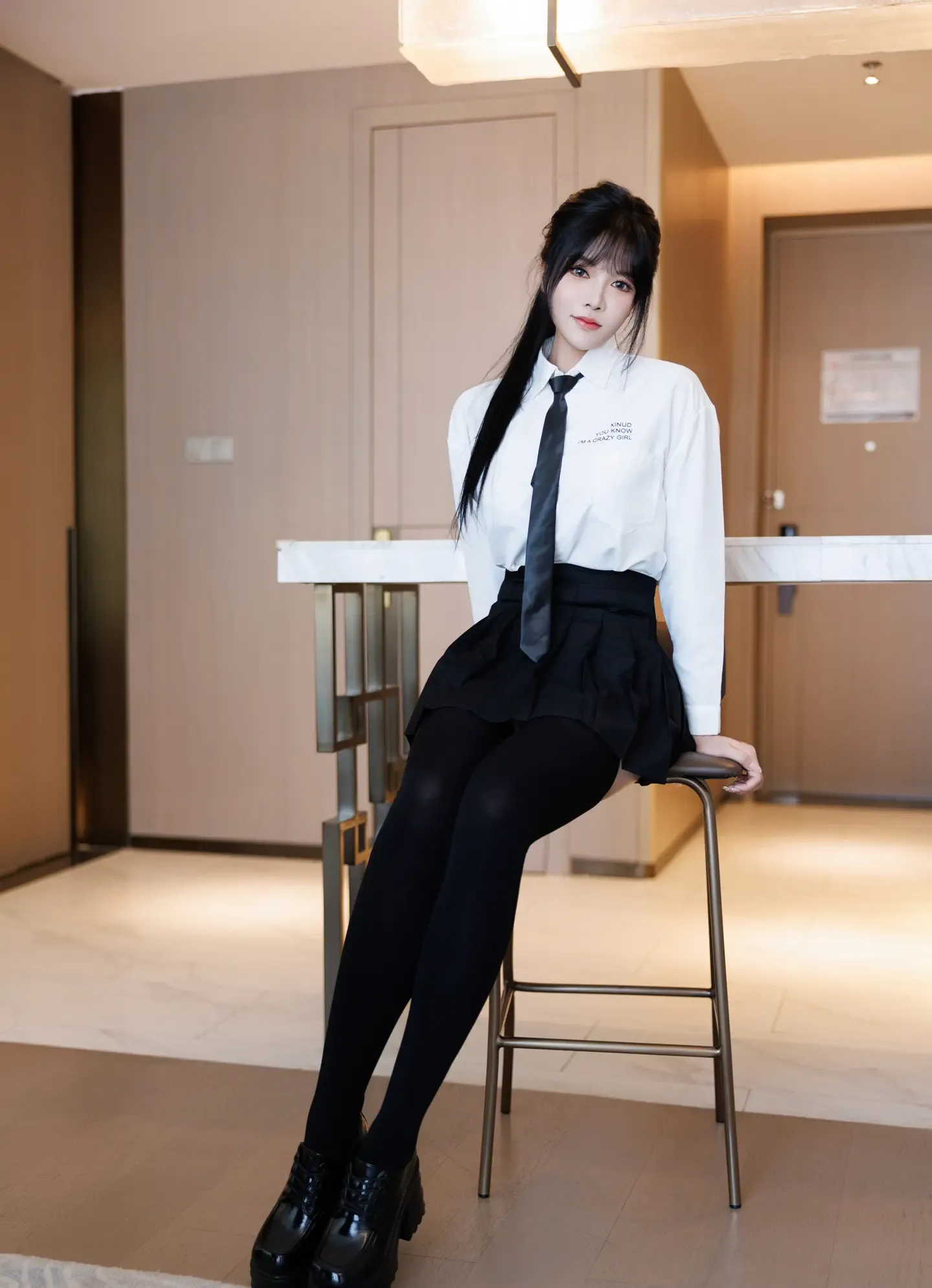 娜比 学生装