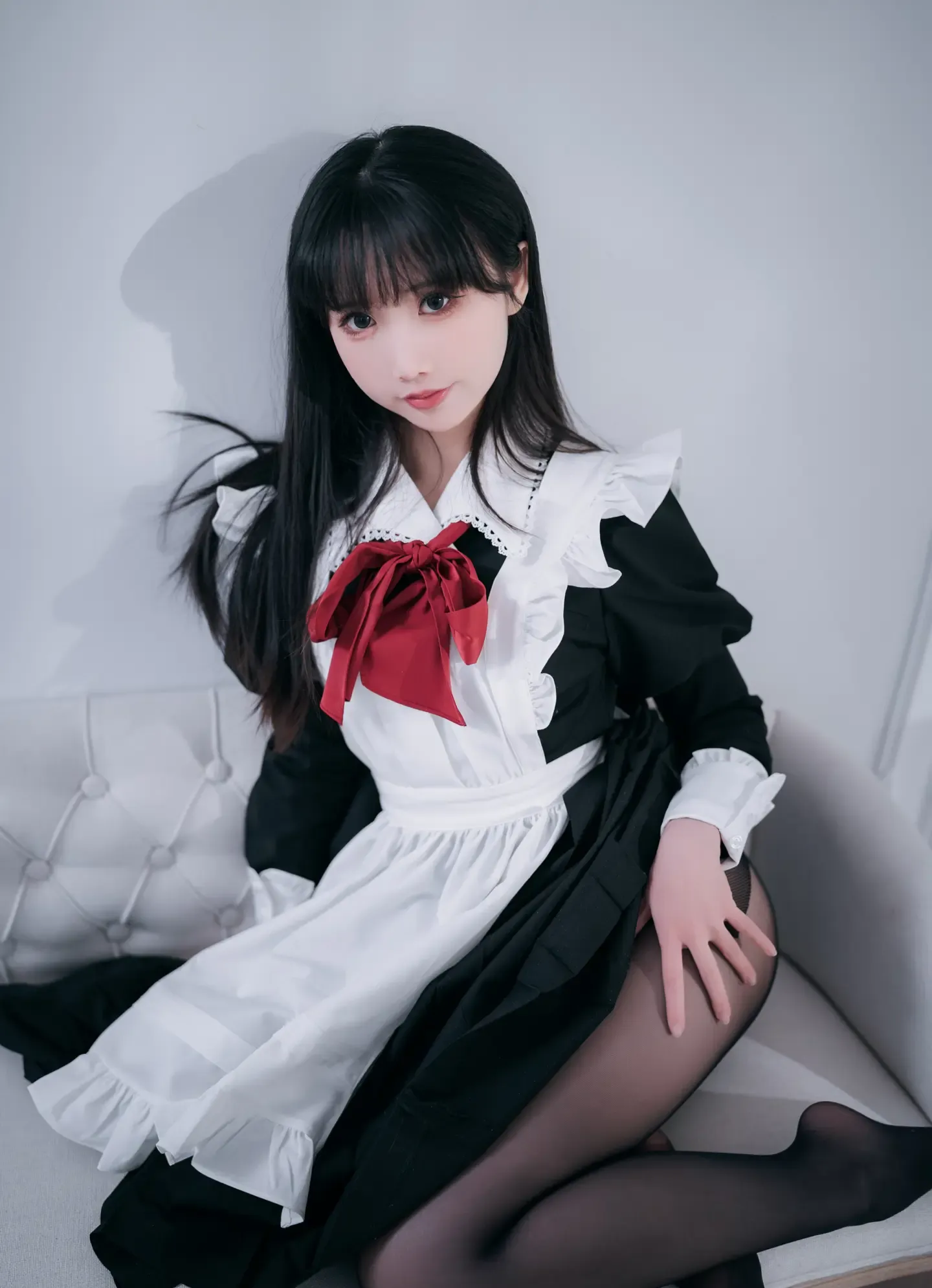 面饼仙儿 红高跟女仆