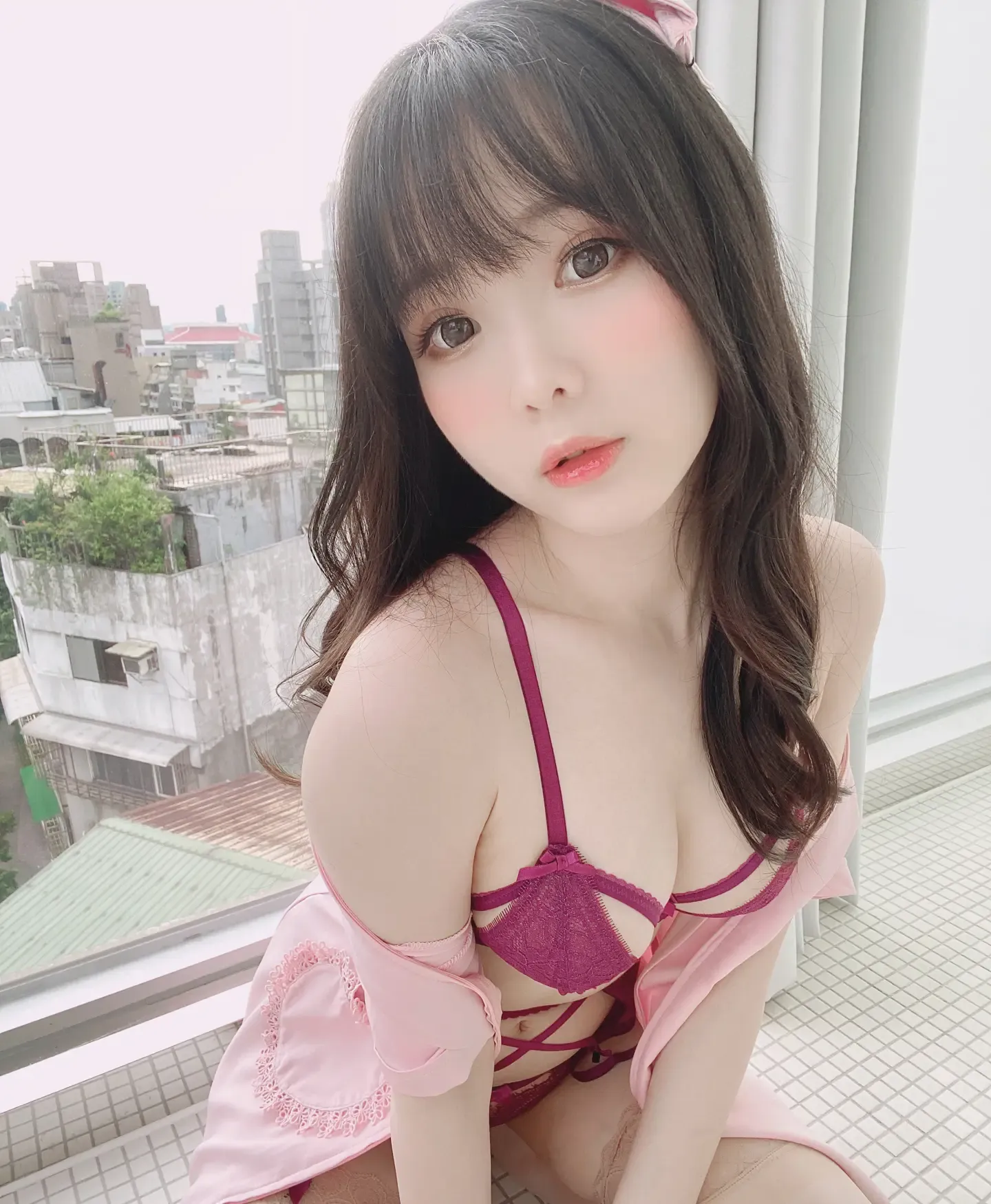 霜月shimo Fantia 2021年11月 ピンクナース