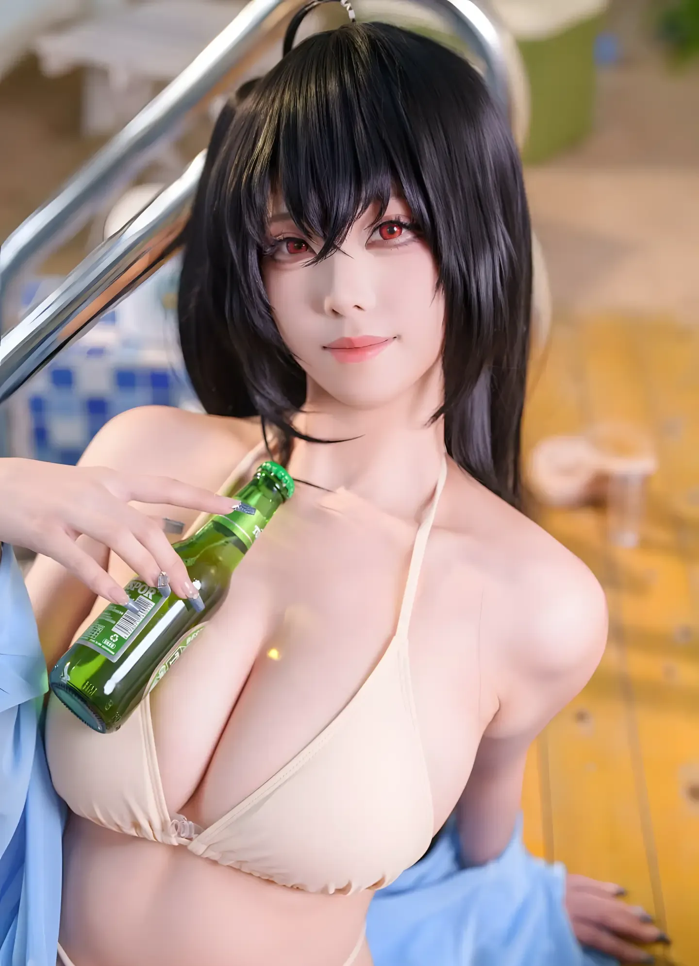 蜜汁猫裘 大凤 海滩