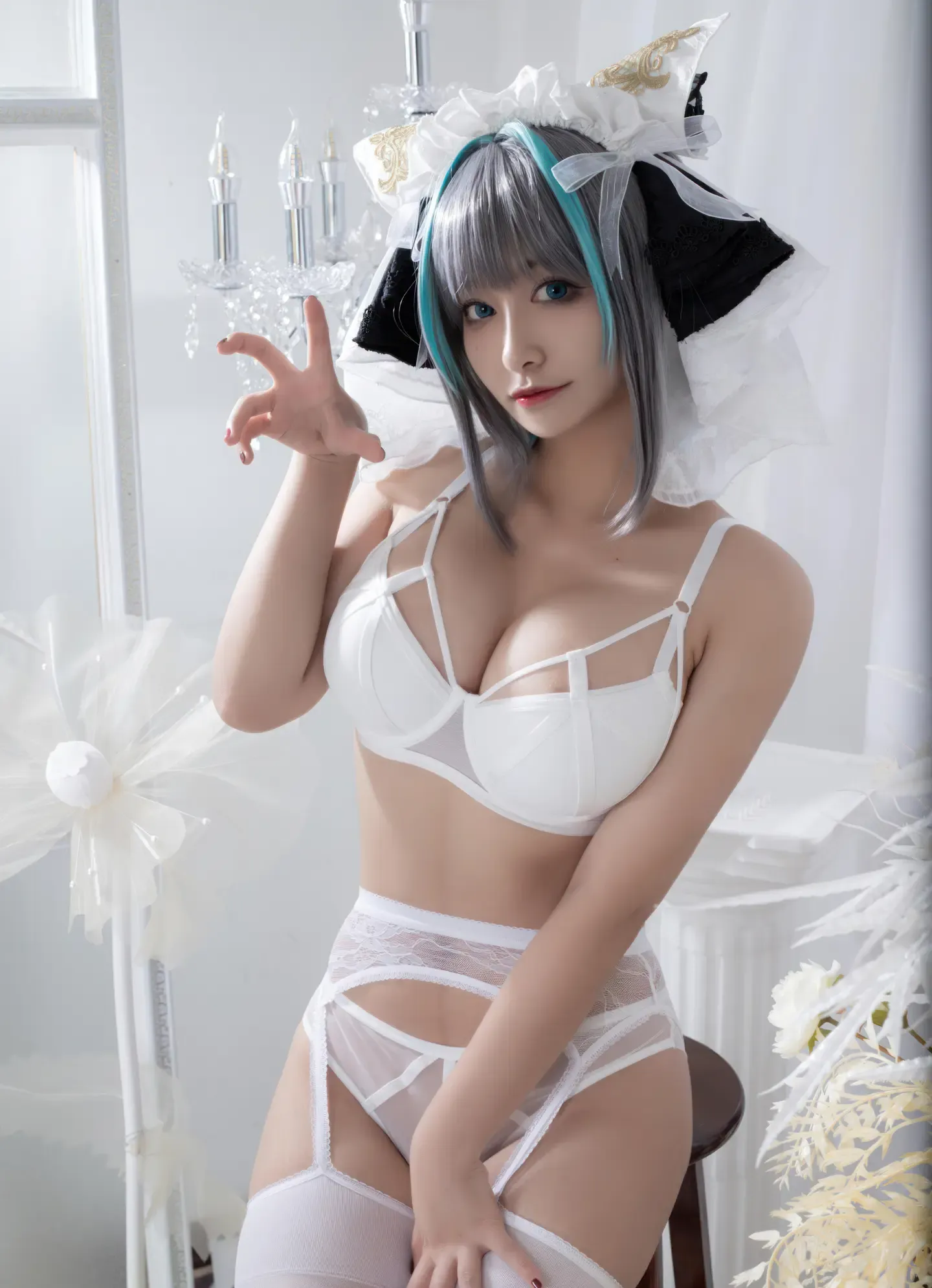 洛璃LoLiSAMA 碧蓝航线 柴郡 同人内衣