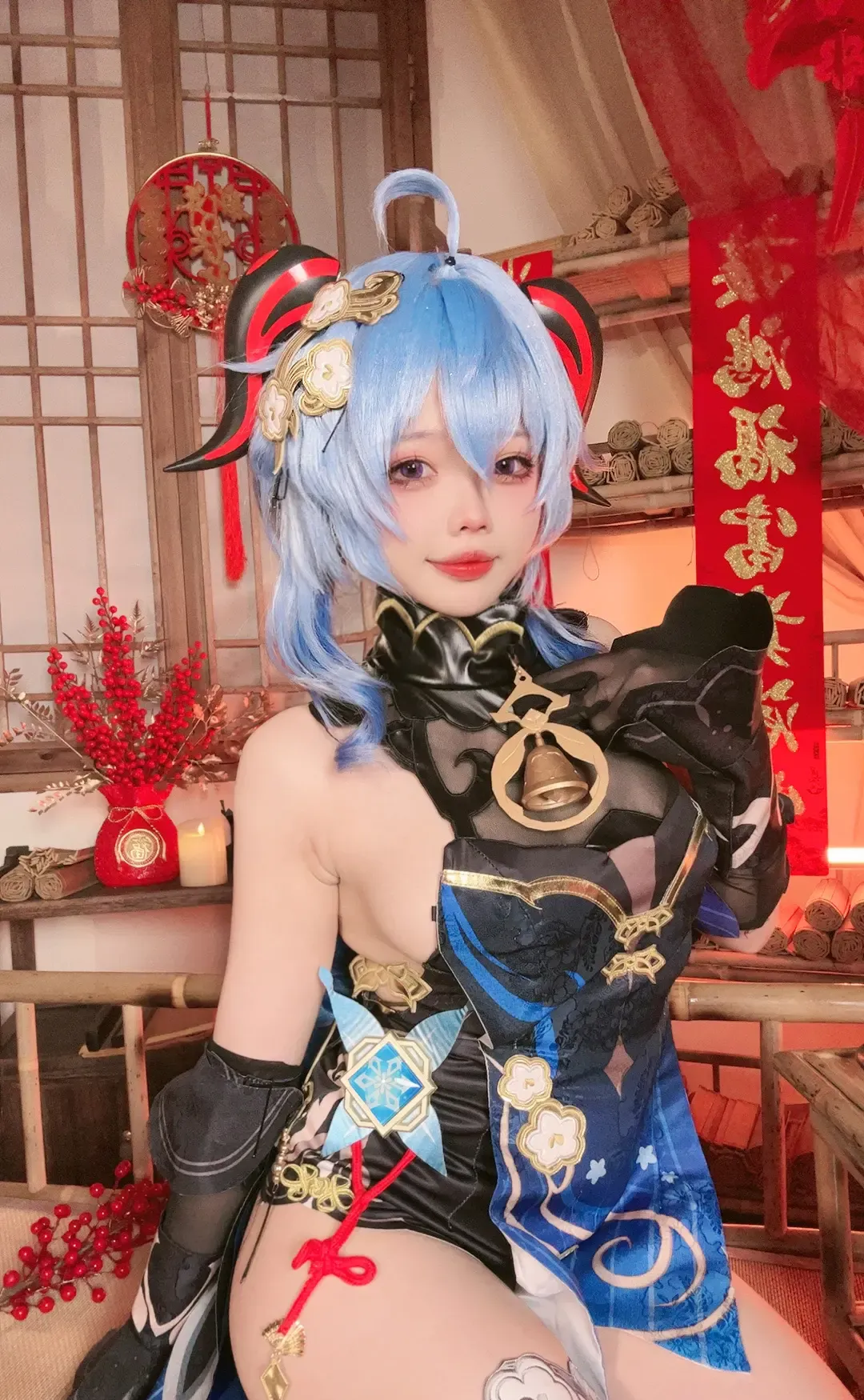 小瑶幺幺 甘雨 海灯节礼服