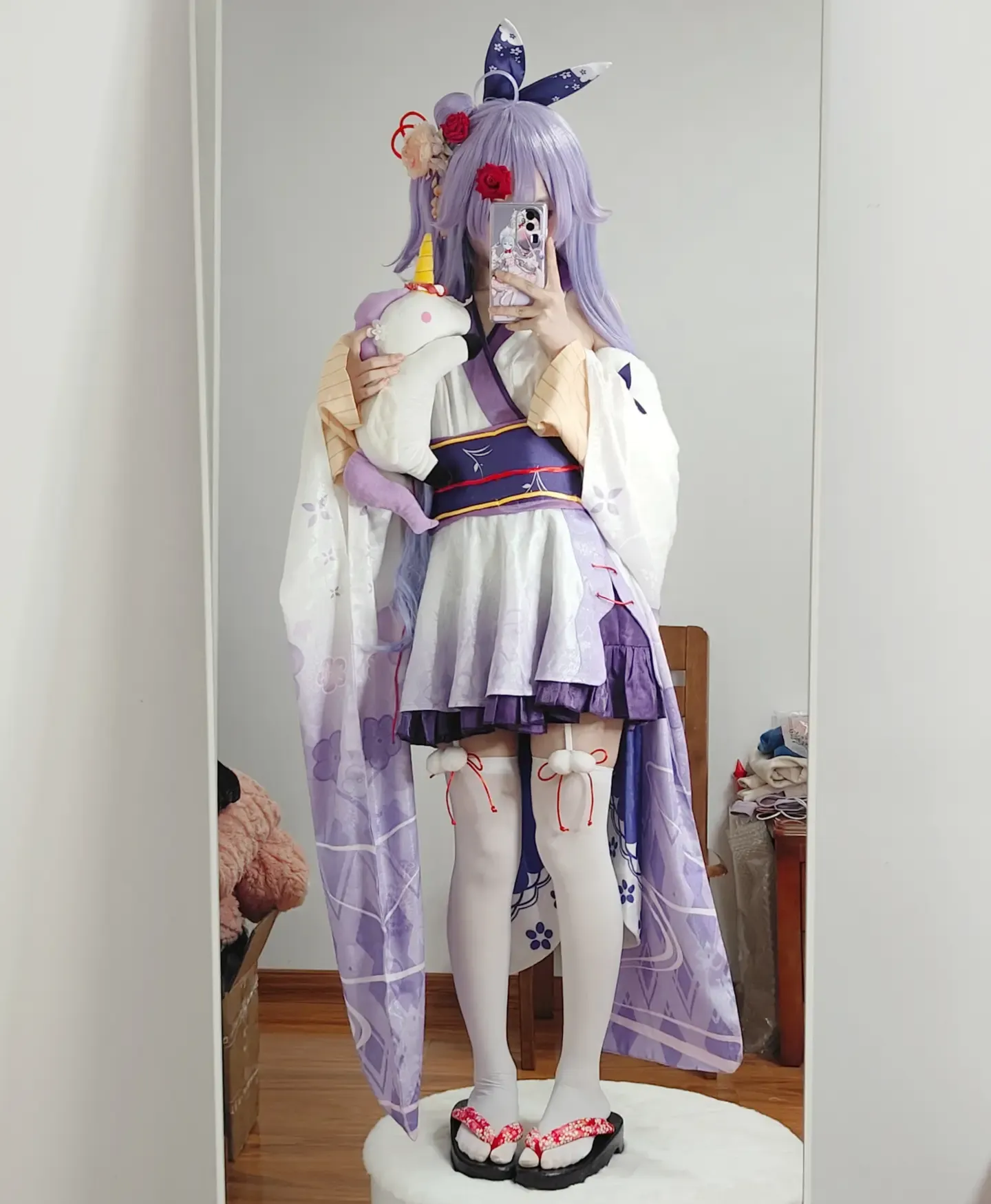 冷reng 20240214 アズールレーン ユニコーン 祈りのウメとスノー