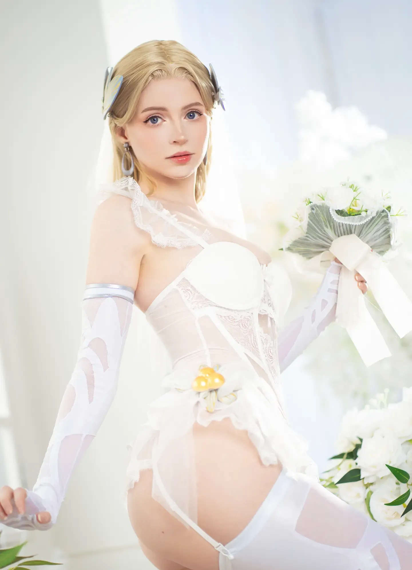 Peachmilky Invisible Woman Bride Lingerie