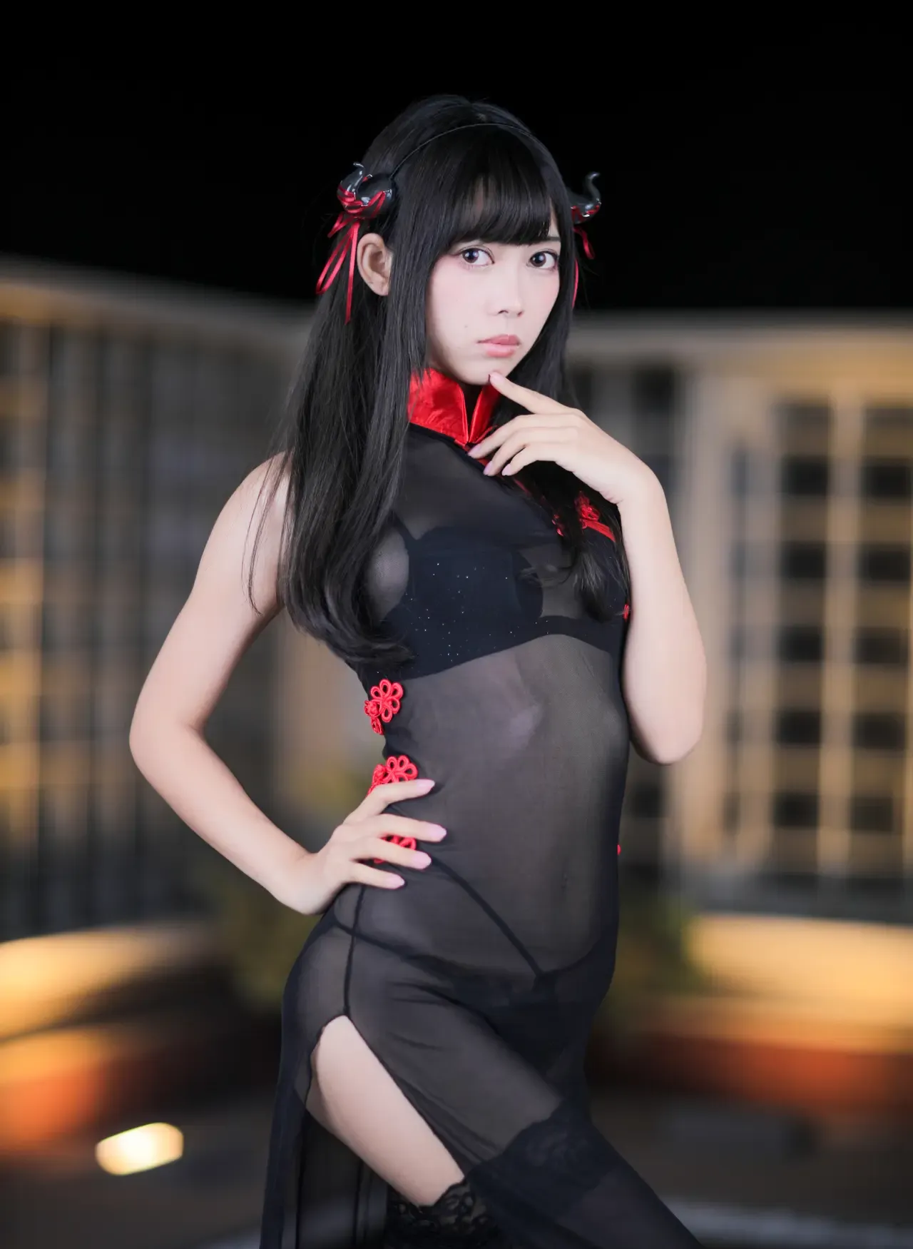 ありかみう Papillon Black and White
