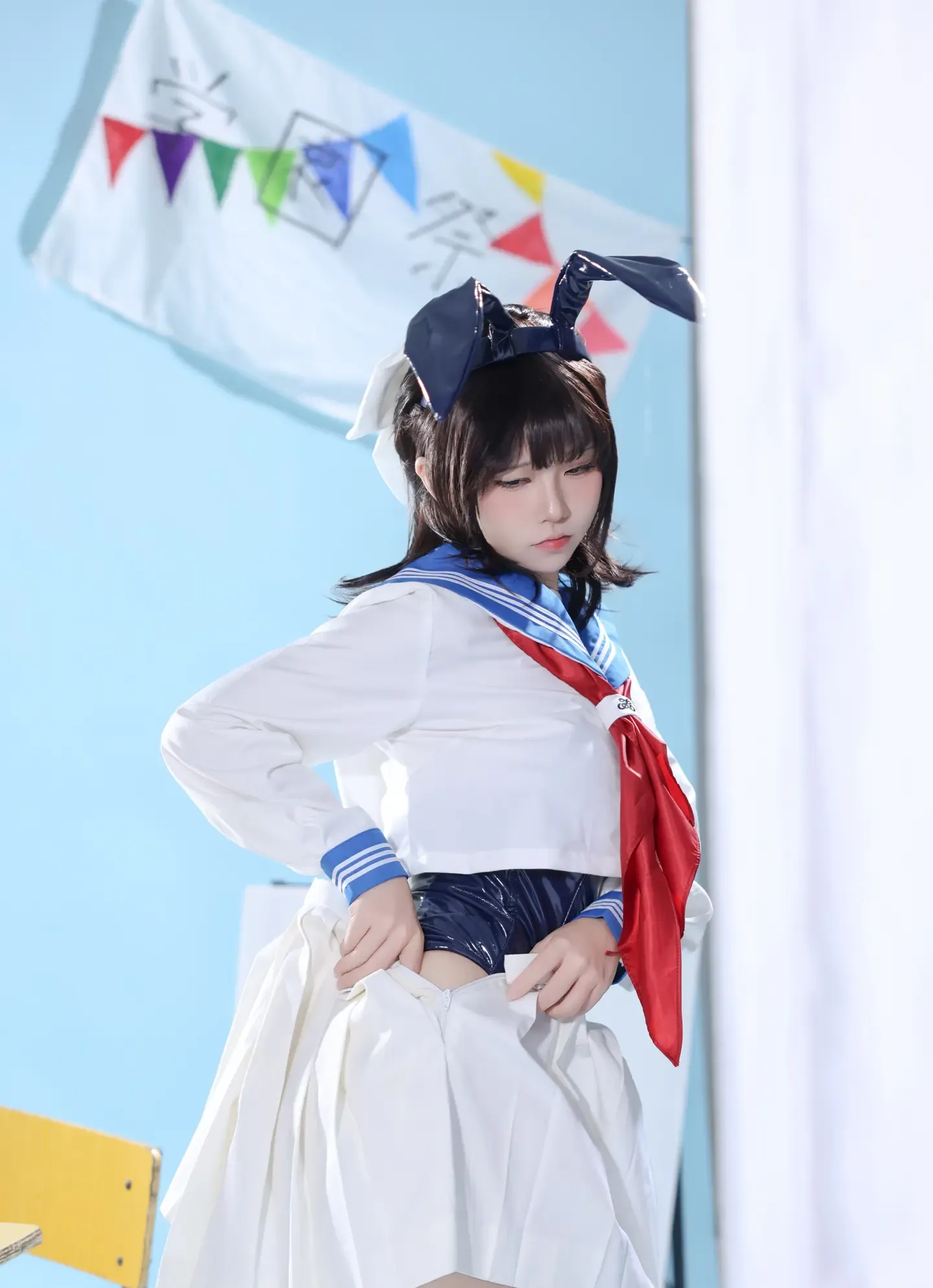 G44不会受伤 水手服兔女郎咖啡厅
