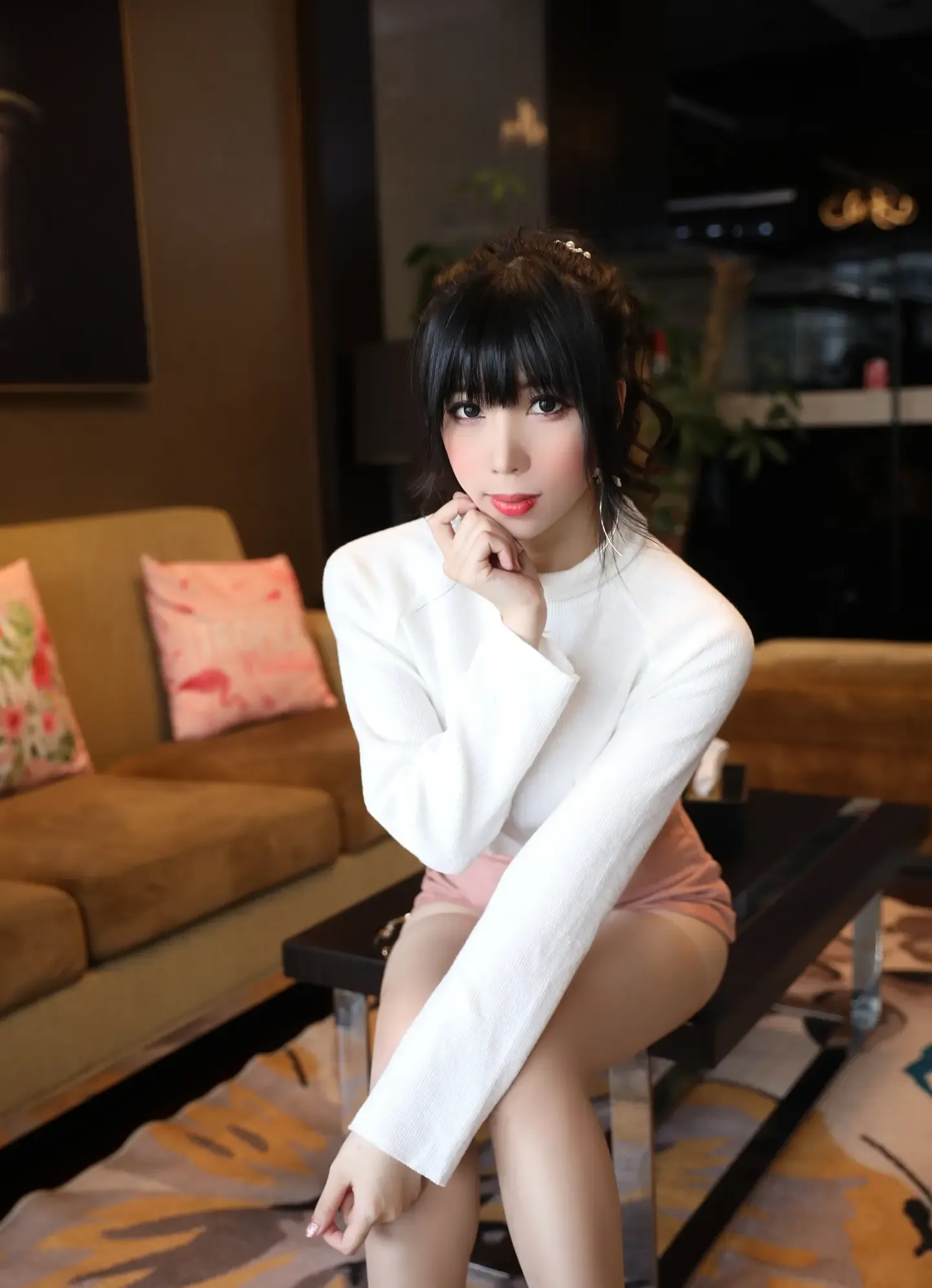鹿野希 单马尾眼镜娘 自撮り Vol.06