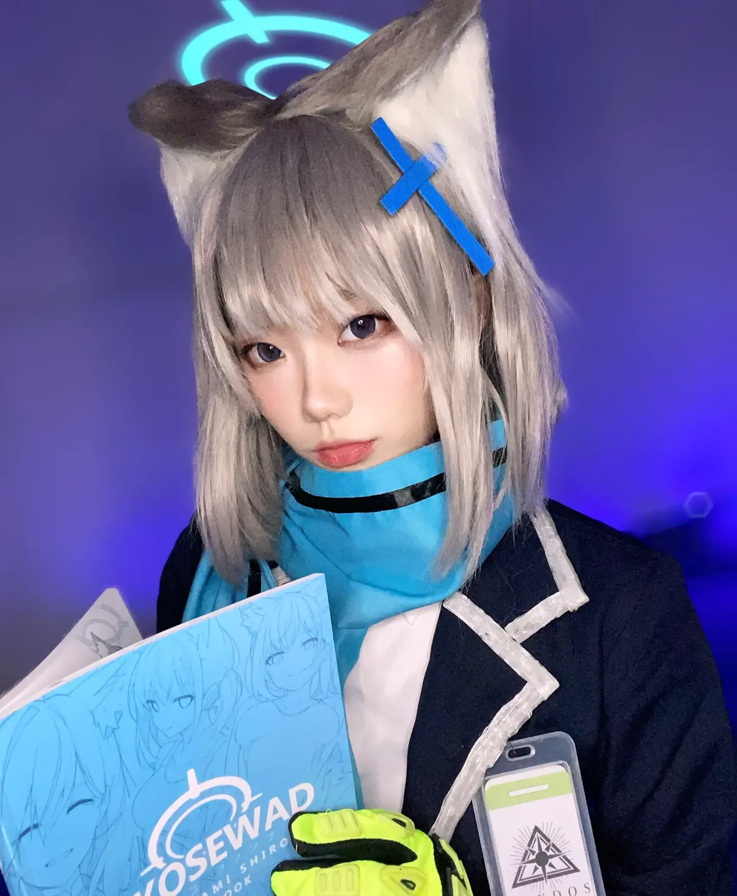SoraChan Blue Archive Sunaookami Shiroko