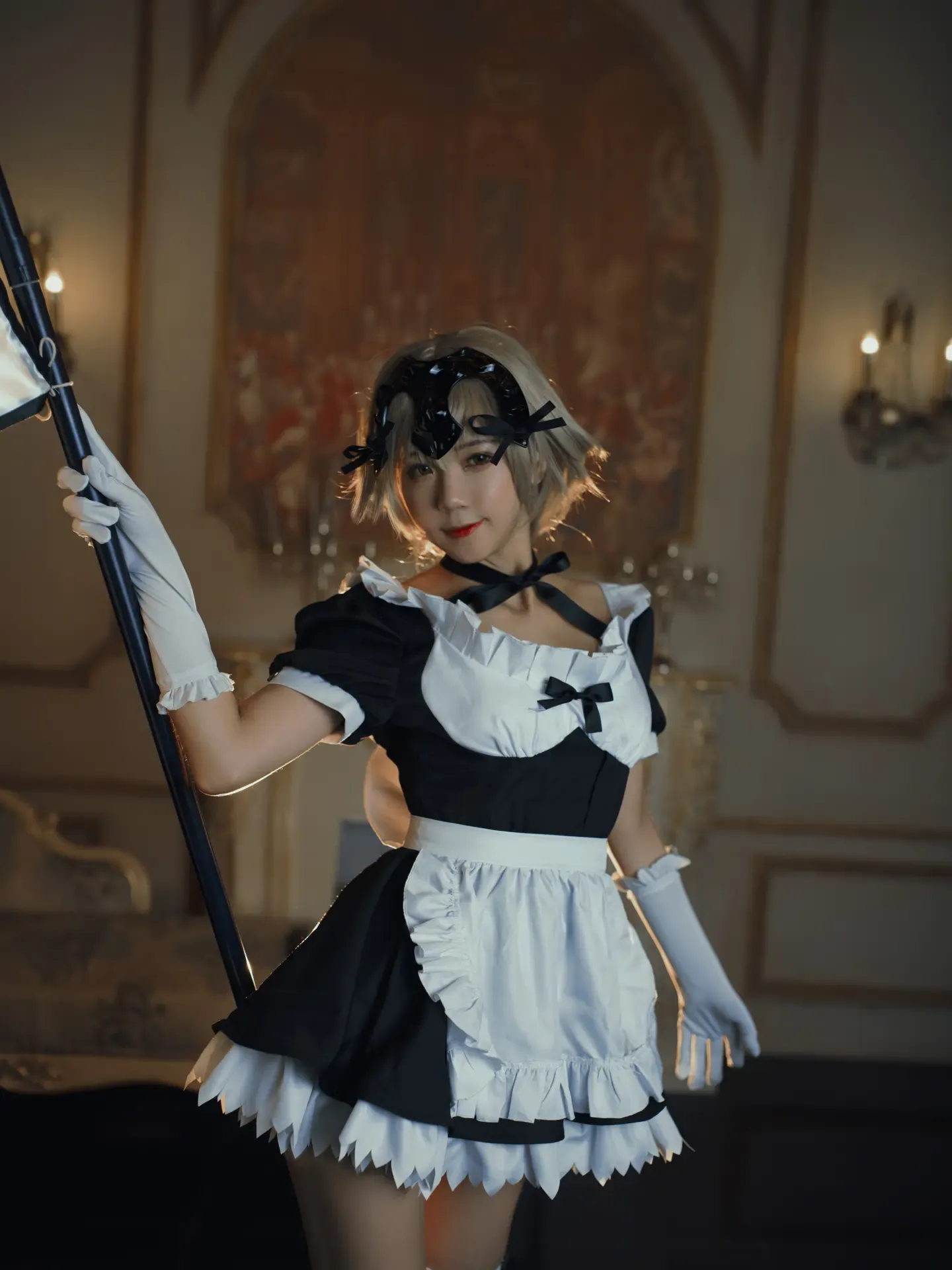 蓝小沂KiKi 黑贞德女仆
