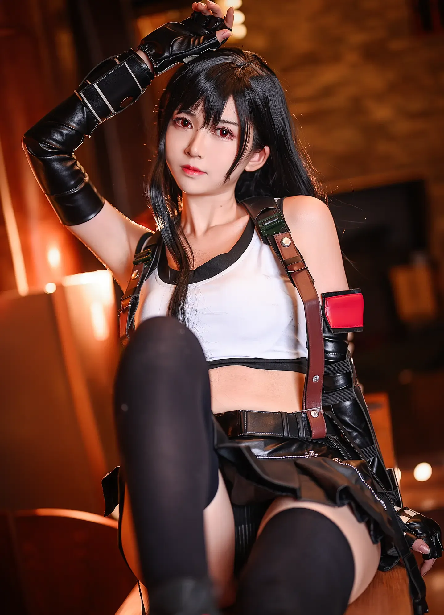 鳗鱼霏儿 蒂法战斗服