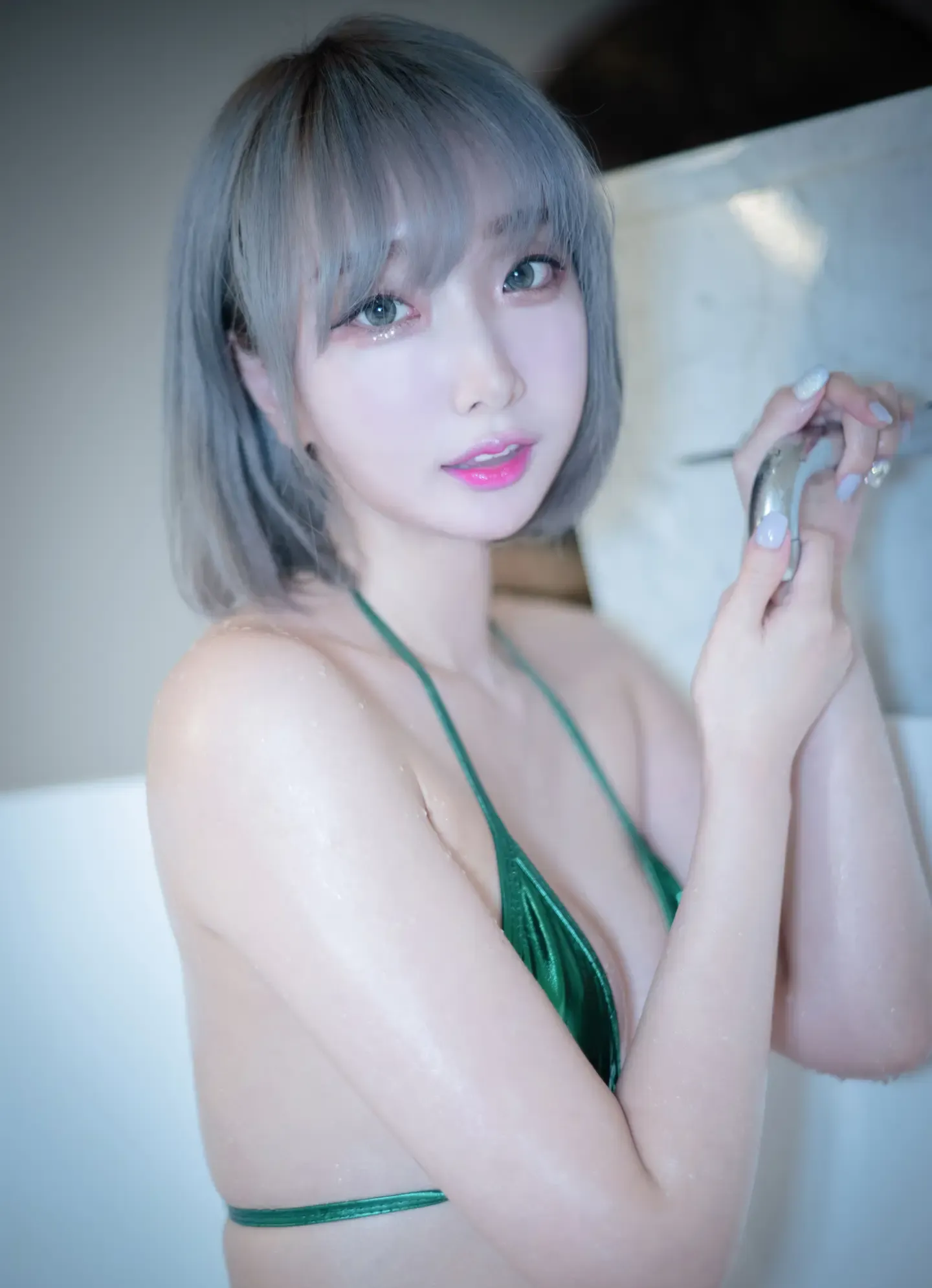 HanJina 한지나 PINK RIBBON 다연님 RED green
