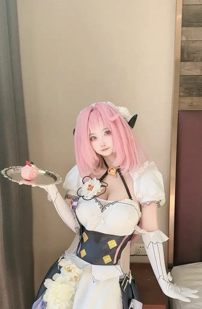 筱田甜 香草奶喵 爱莉希雅 女仆