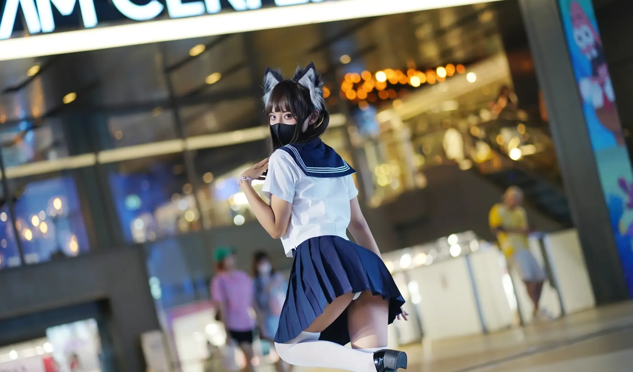 职业奶妈三水子 JK猫猫
