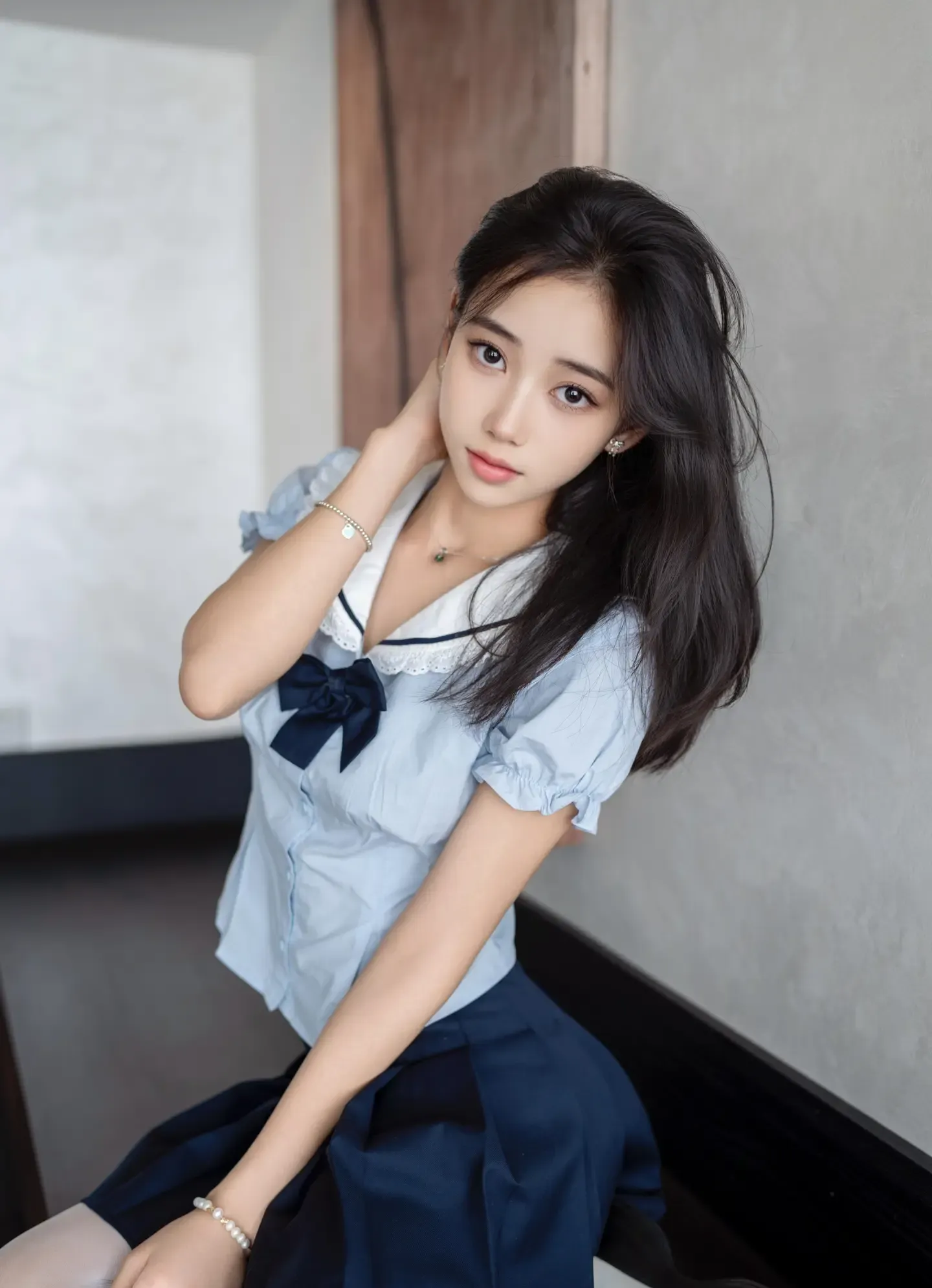 时安安 白丝JK
