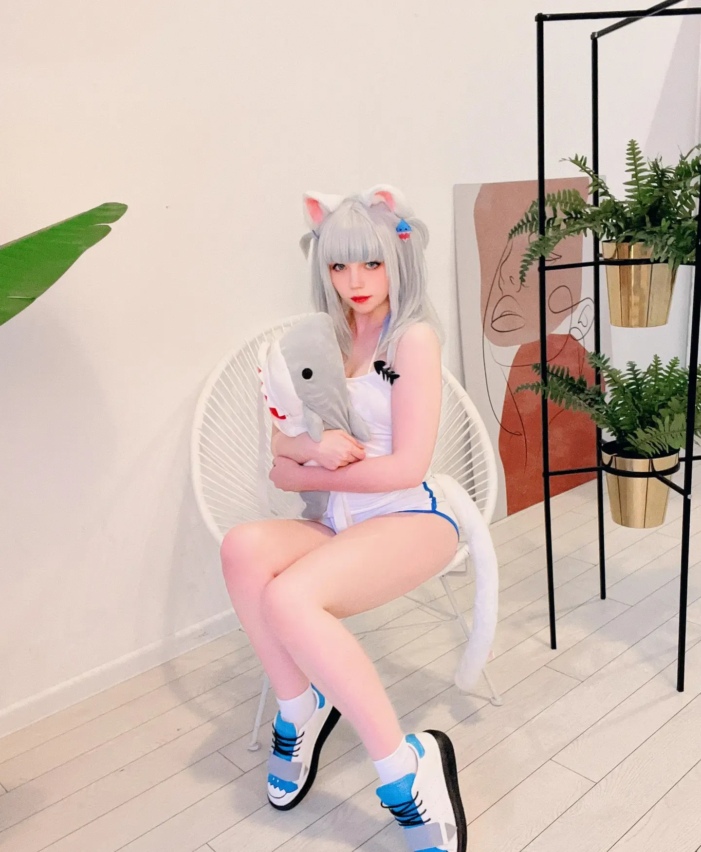 Caticornplay Sport Gawr Gura