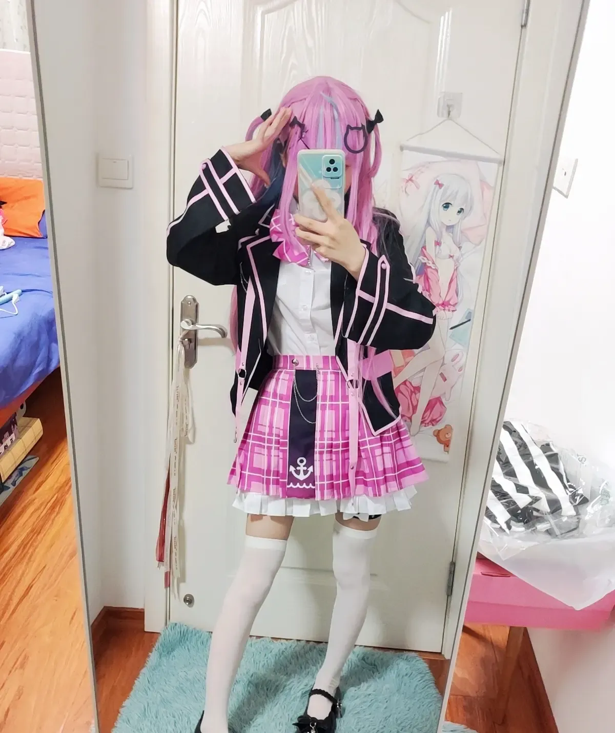 冷reng 20240525 その他 湊あくあ JK制服