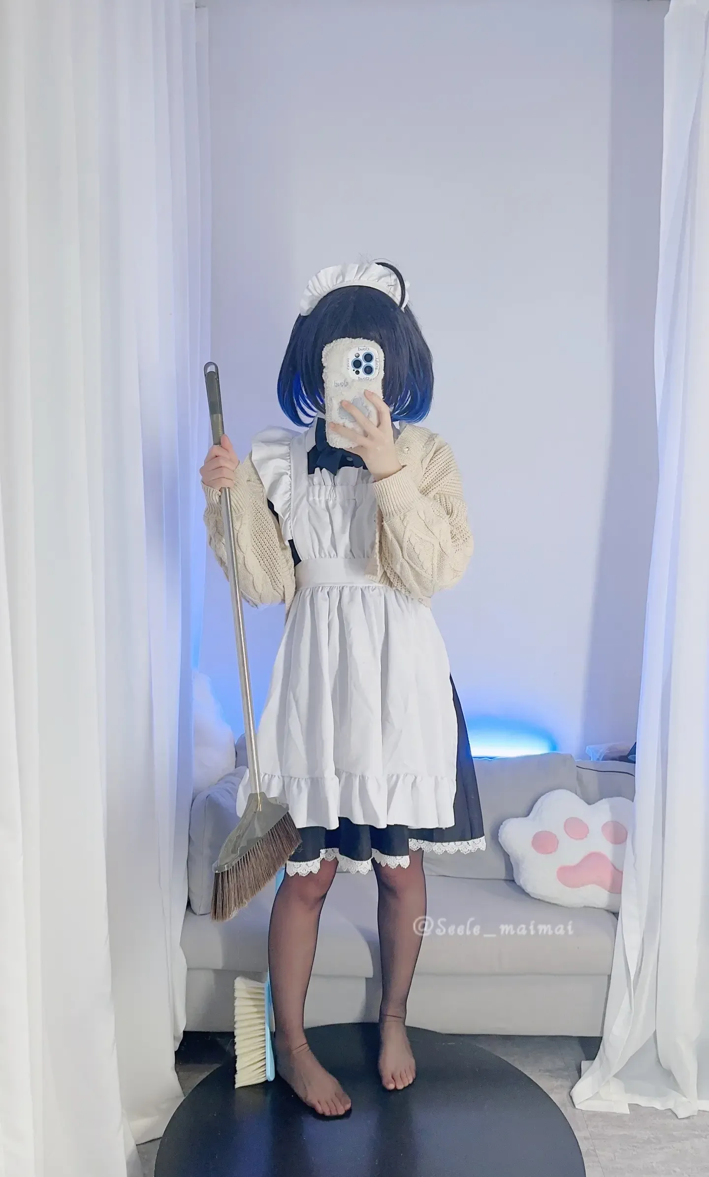 Seele麦麦 希儿女仆 黑
