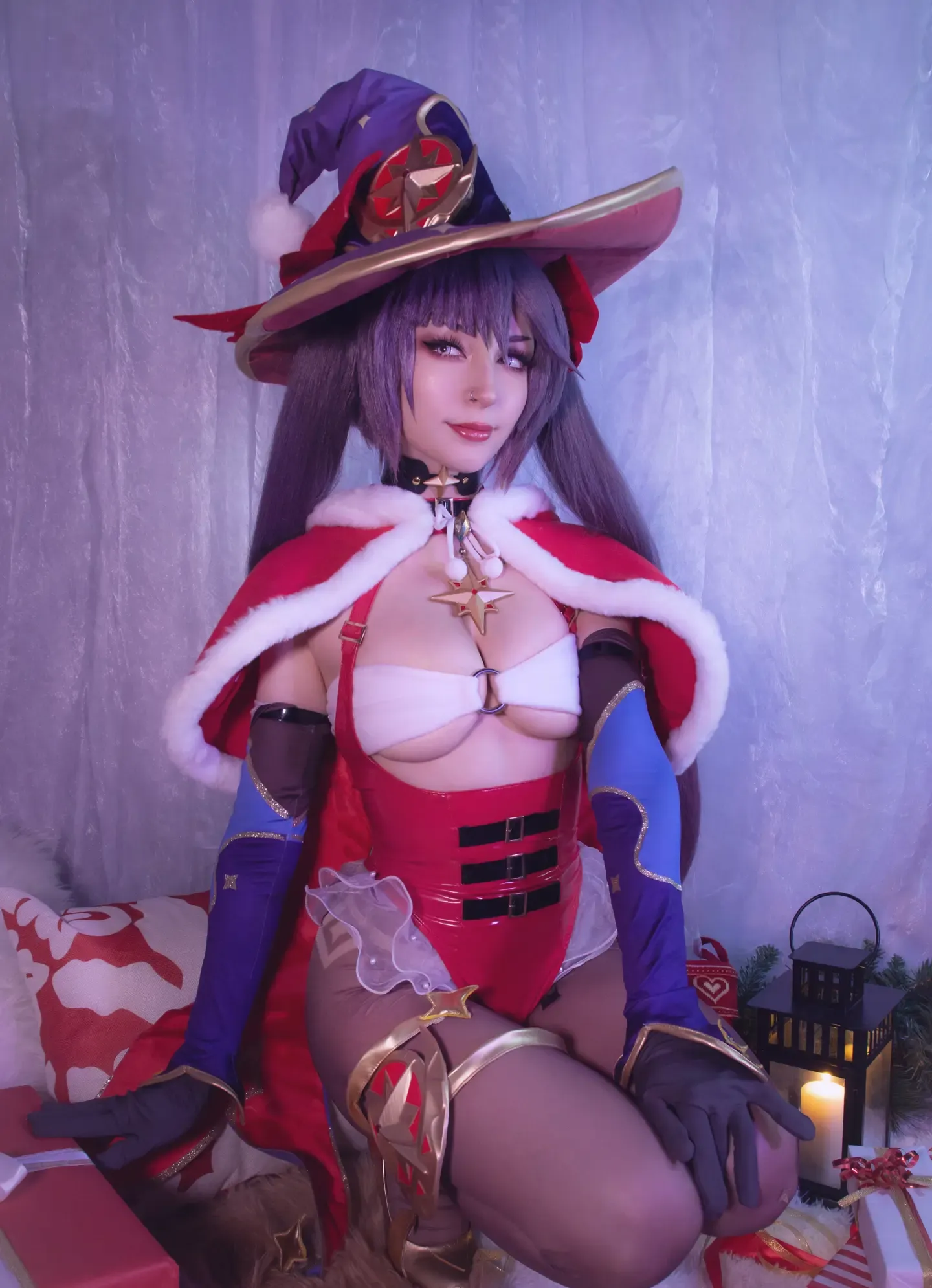 ShiroKitsune 原神 莫娜 圣诞版 Mona Xmas