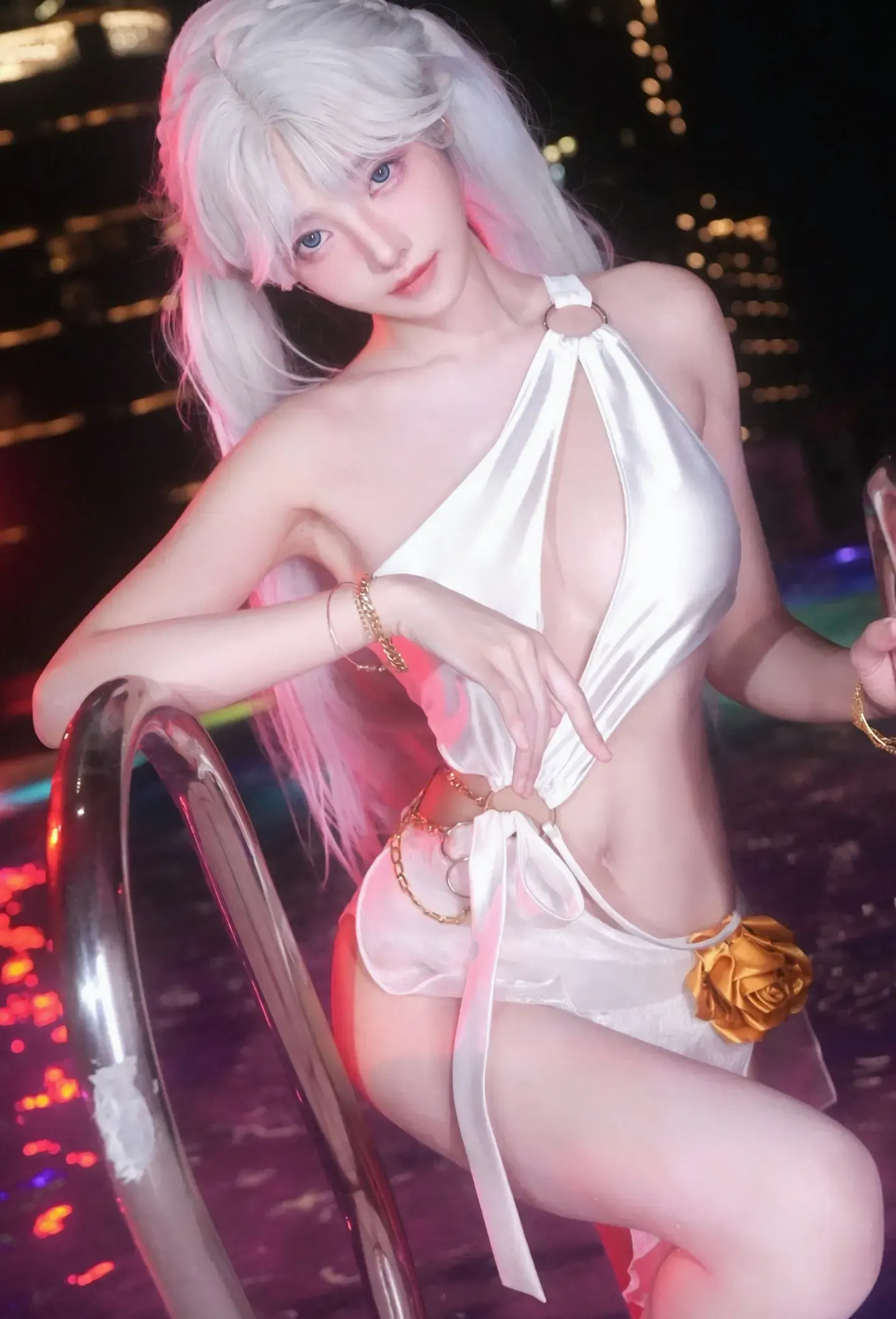走路摇ZLY 季莹莹 泳装