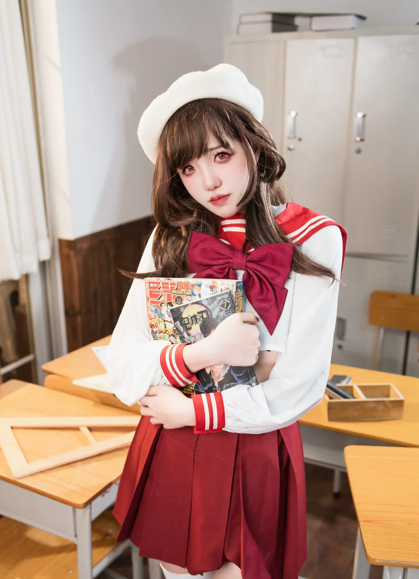 阿薰kaOri 白虎女高中生