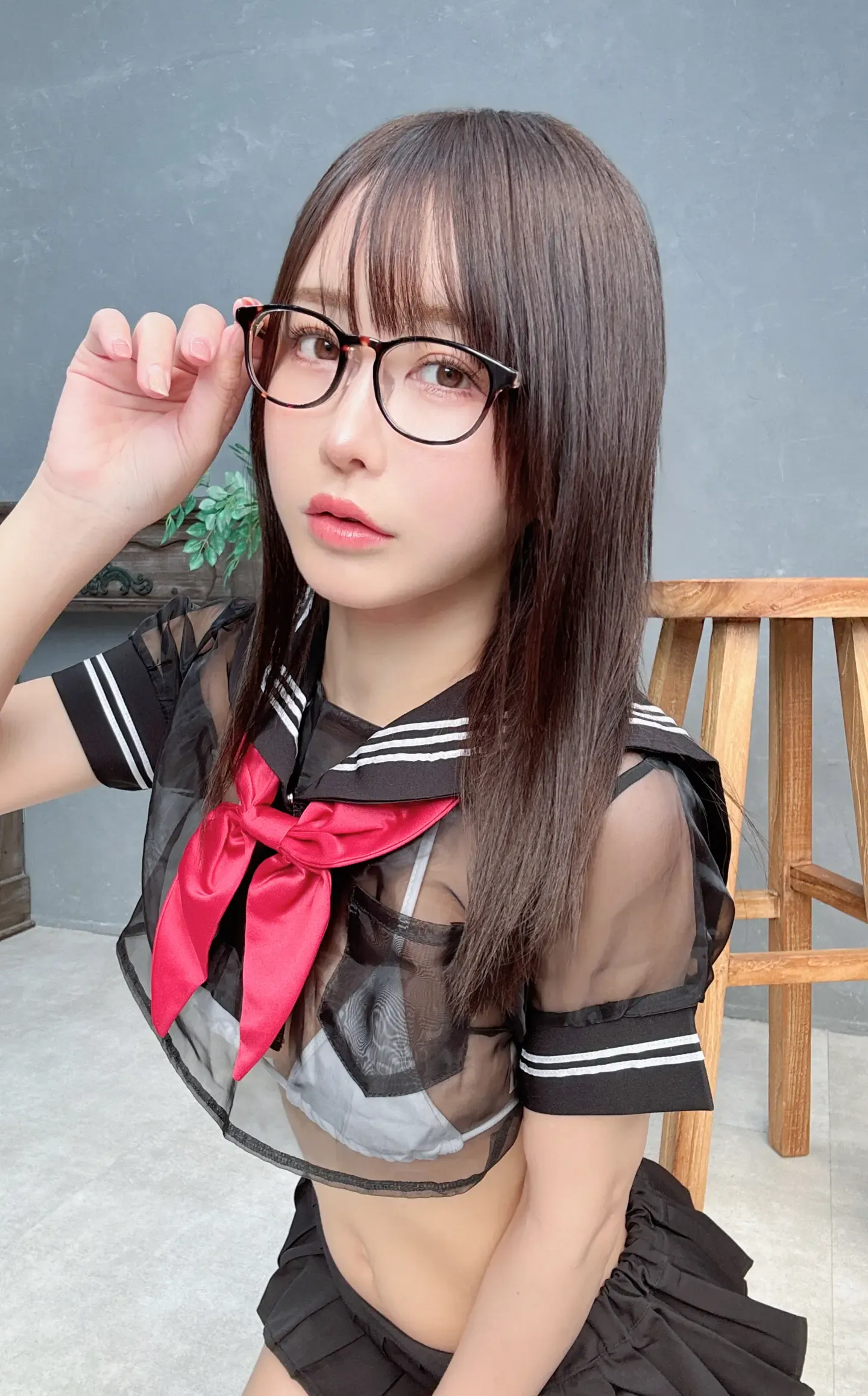 いくみ Fantia 20240512 See-Through Sailor Uniform