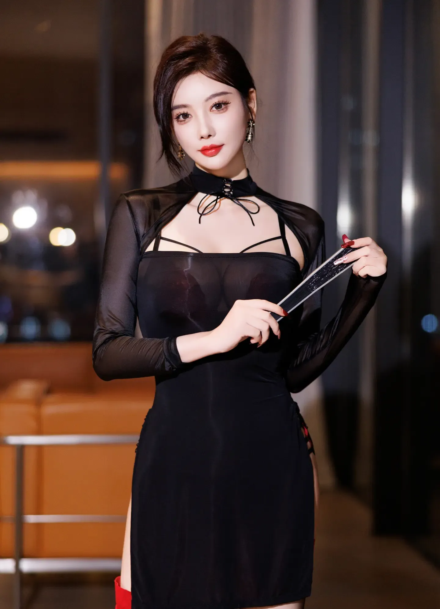 杨晨晨 性感短裙