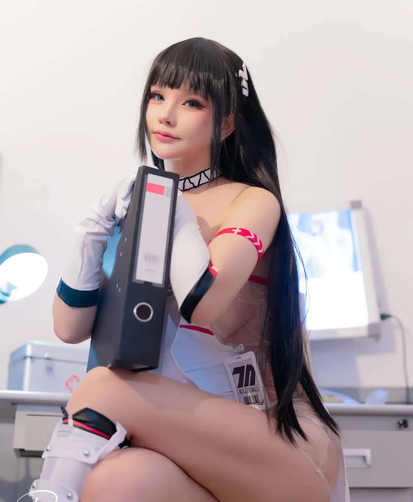 前羽 ブルーアーカイブ 調月リオ Nurse ver