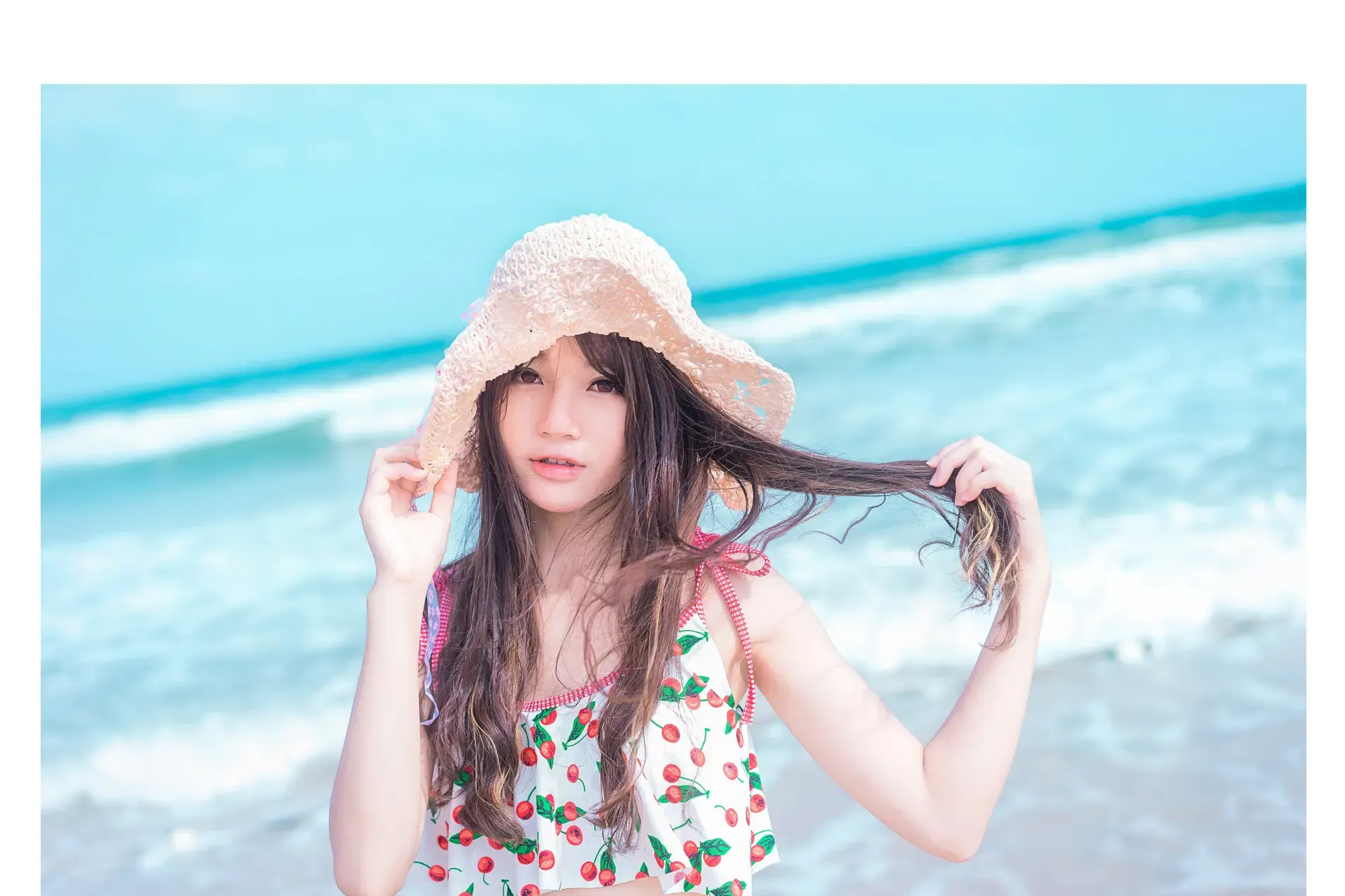 桜桃喵 樱桃与海