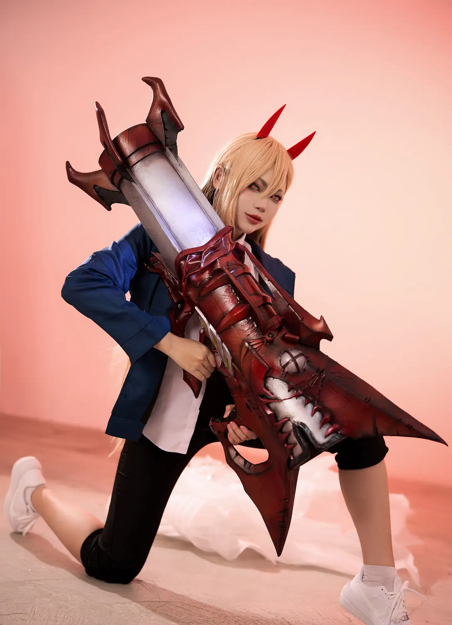 ZinieQ Chainsaw Man x NIKKE Power